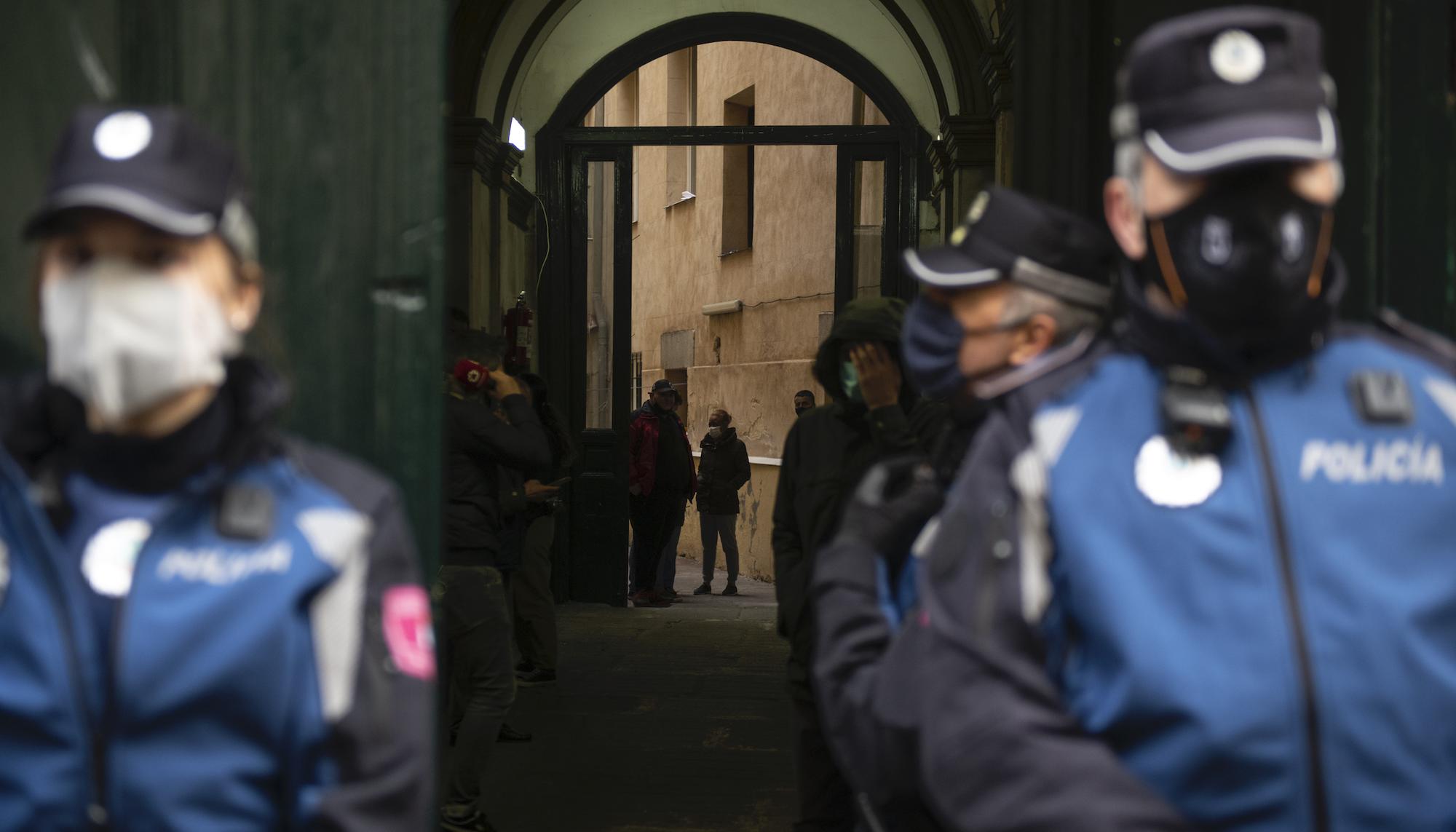 Parado el desalojo de un edificio en Malasaña, el antiguo Palacio de la Infanta Carlota - 8