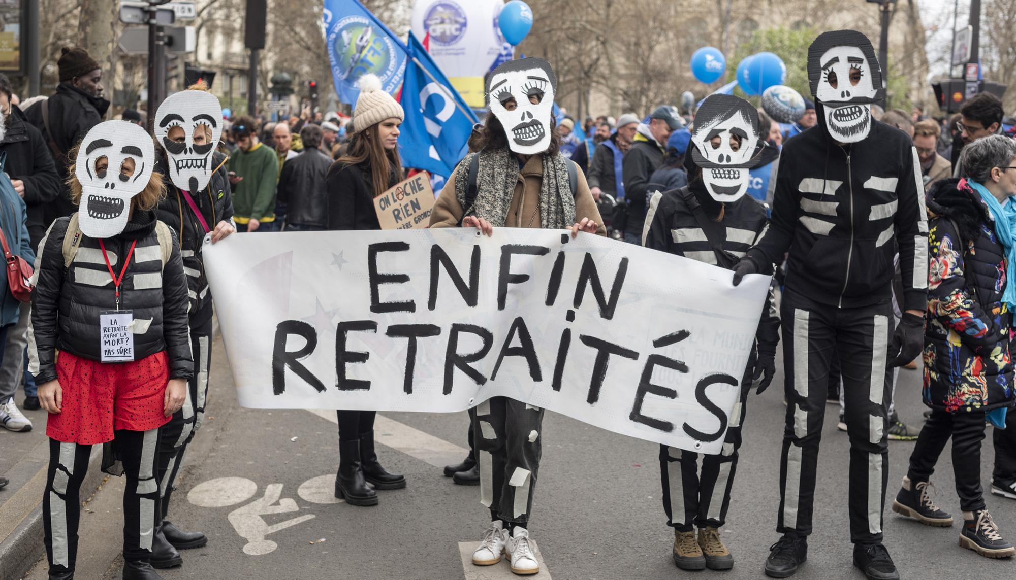 Movilizaciones en París contra la reforma de las jubilaciones - 3