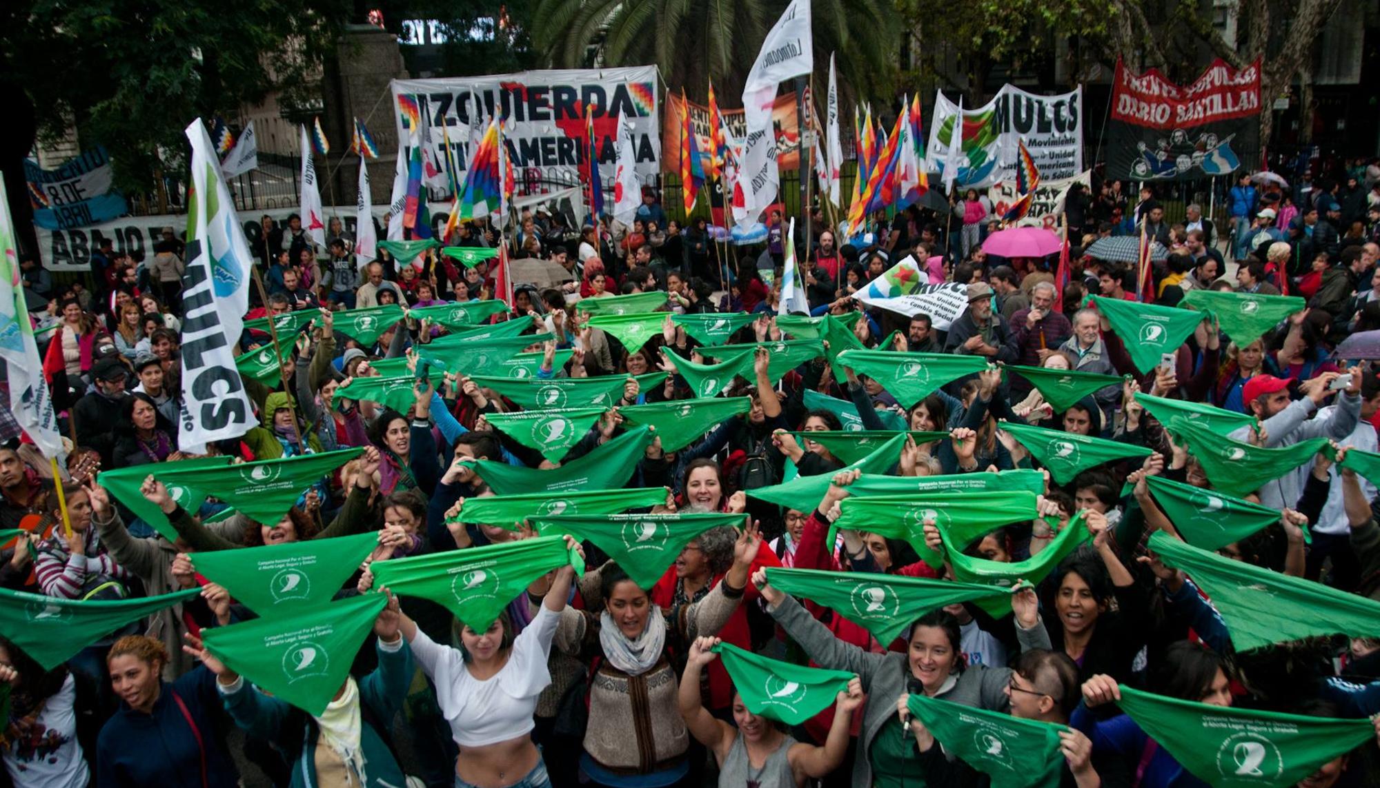 Pañuelazo Argentina Aborto 4 de Junio 2