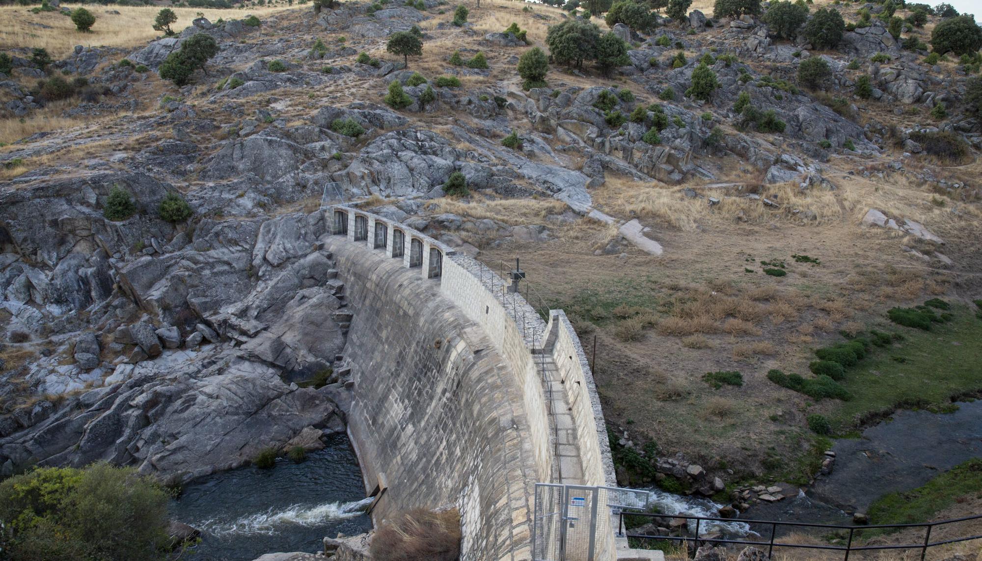 El Rio Manzanares término municipal de Colmenar Viejo.