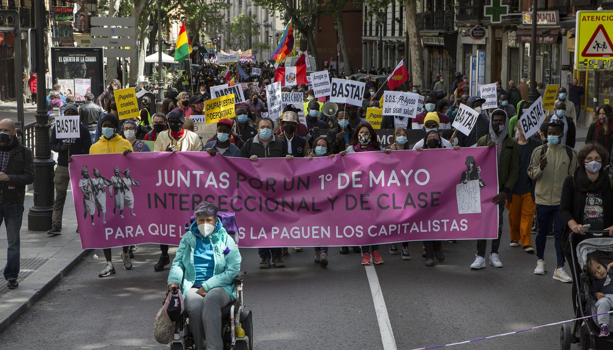 manifestación por un 1ºde Mayo interseccional y de clase - 3
