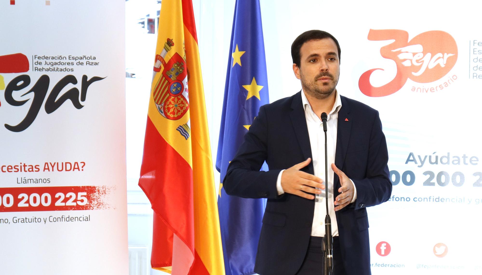 Encuentro del ministro de Consumo Alberto Garzón con FEJAR