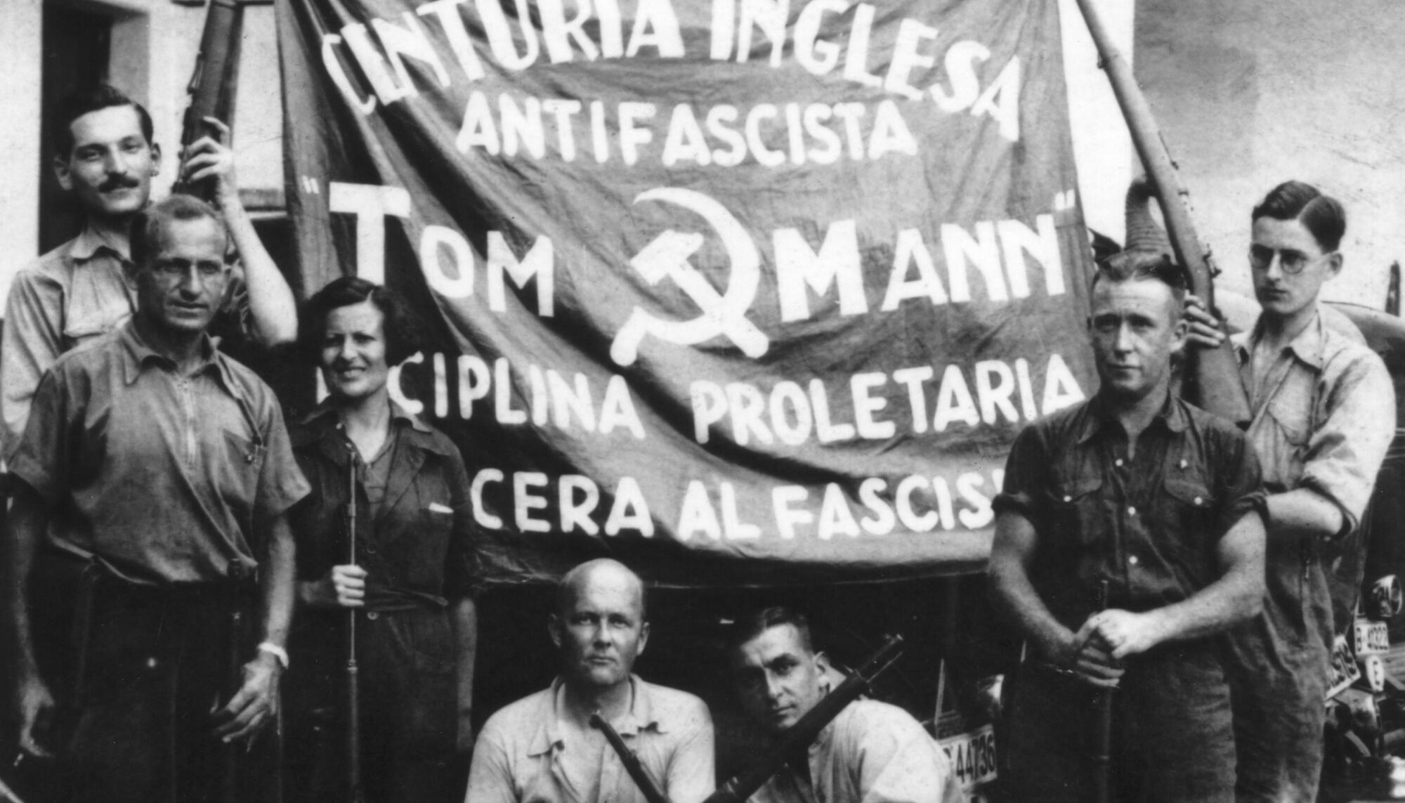 Centuria Tom Mann, Barcelona, septiembre 1936