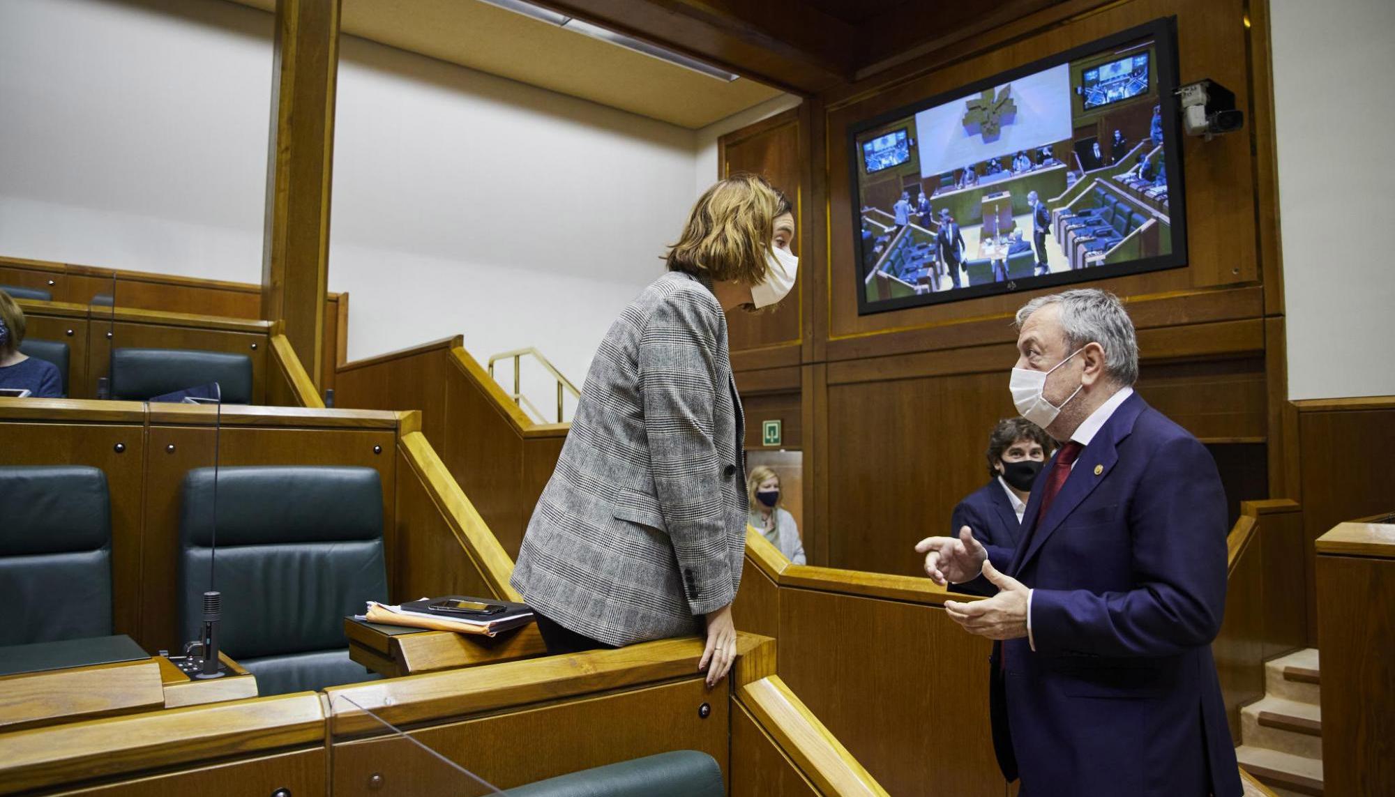 Intervención Pedro Azpiazu Parlamento Vasco 