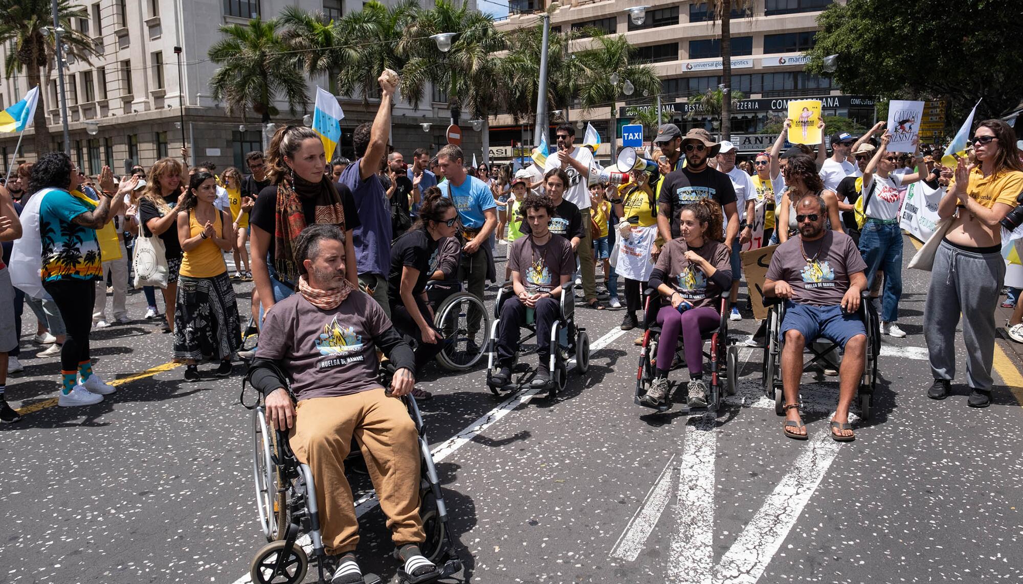 Manifestación Canarias se agota - 4