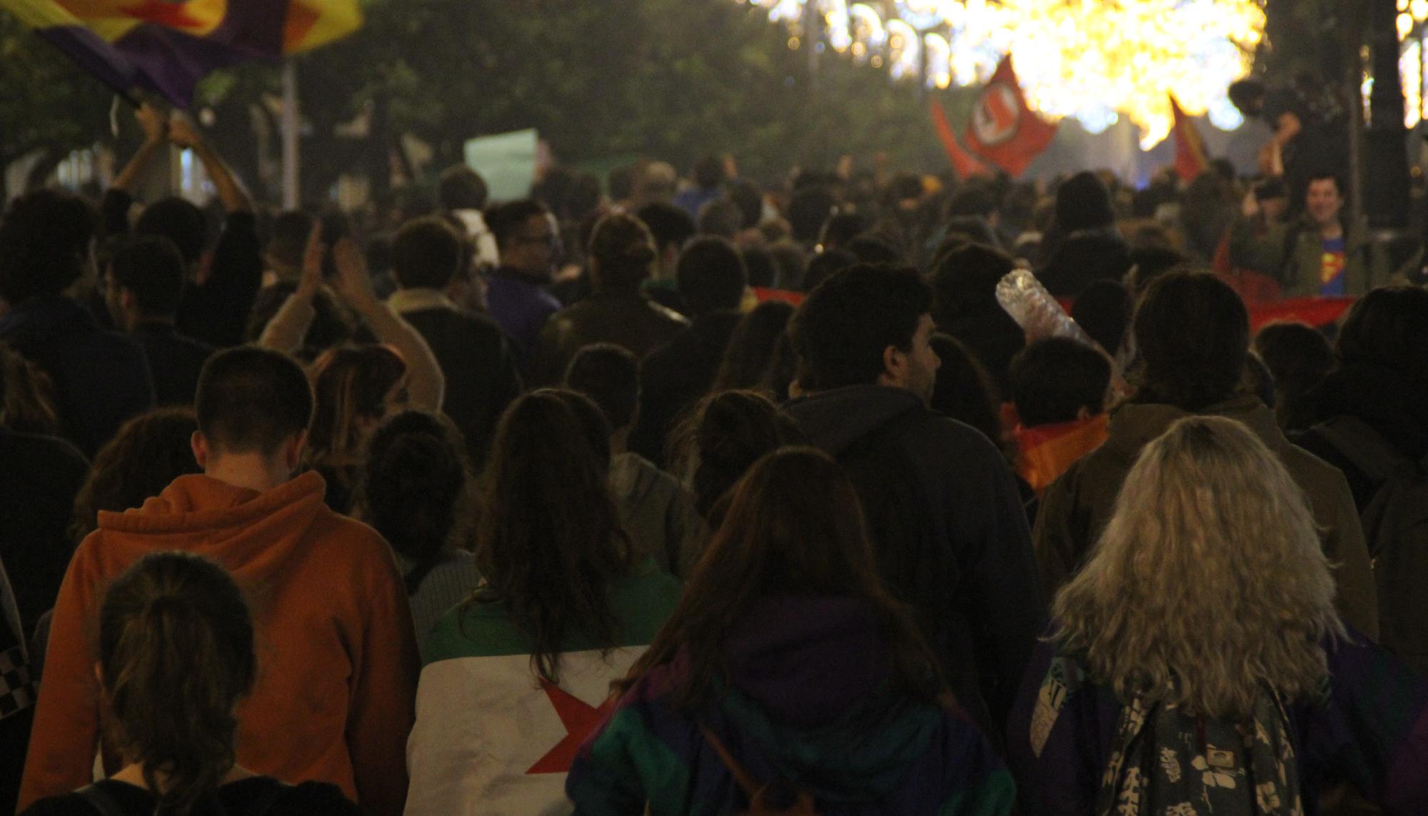 Manifestación Antifascista en Sevilla