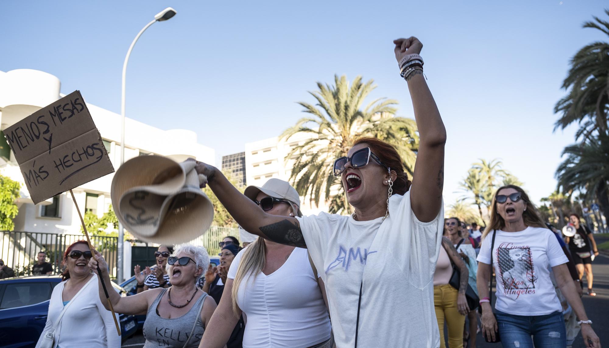 Manifestación Kellys Tenerife - 8