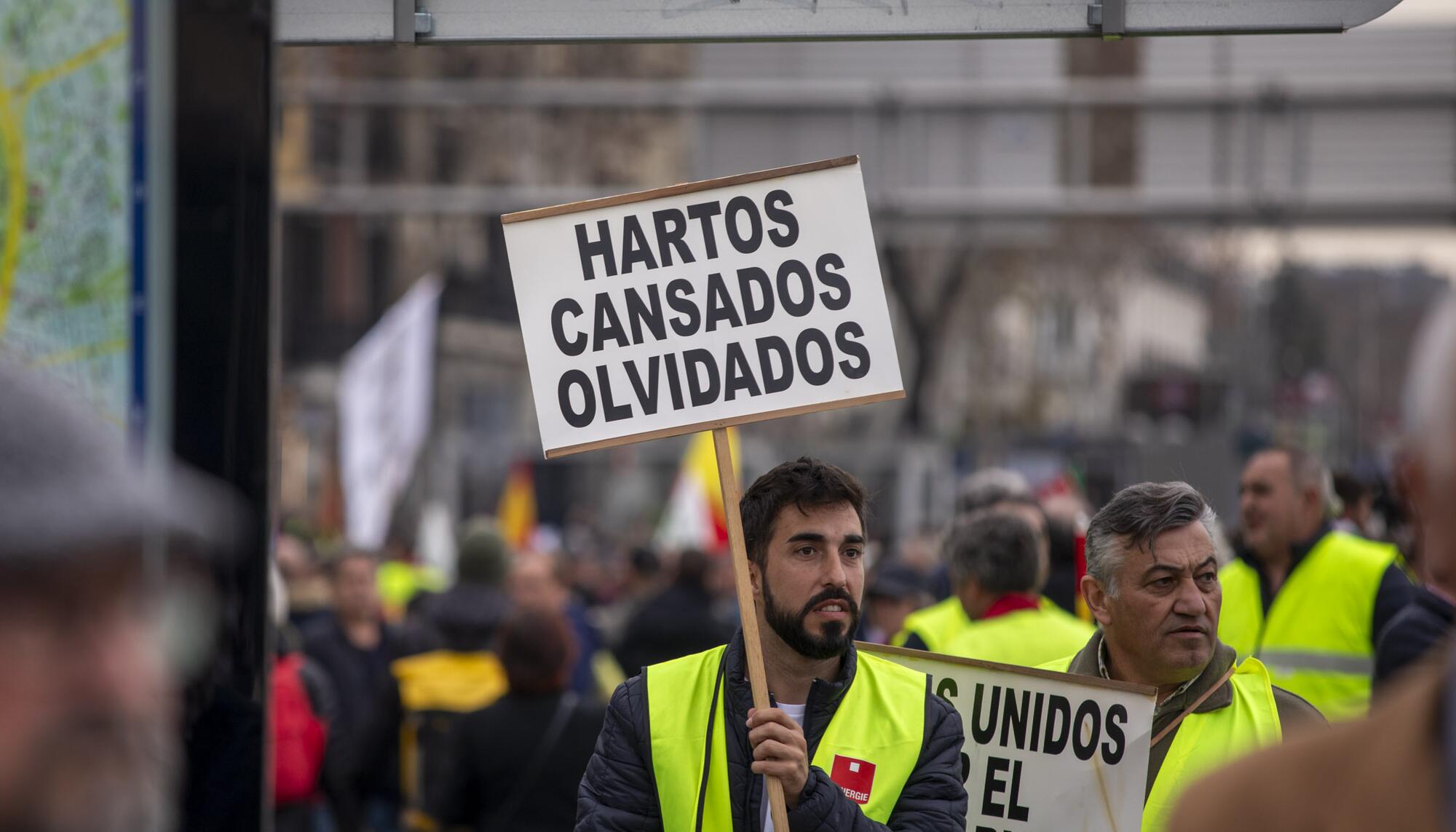 Protesta tractores Madrid - 2