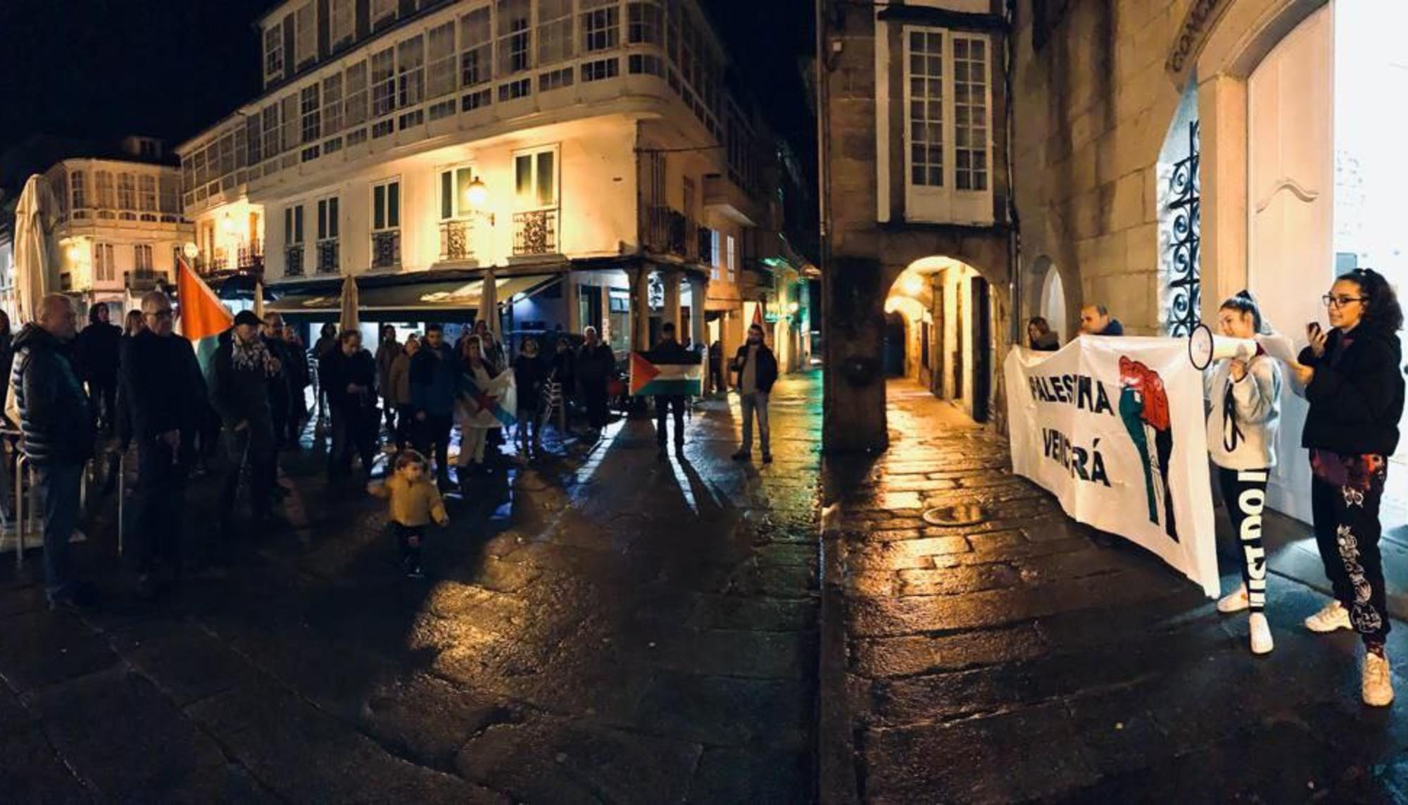 Manifestación palestina galiza 6 de novembro - 1