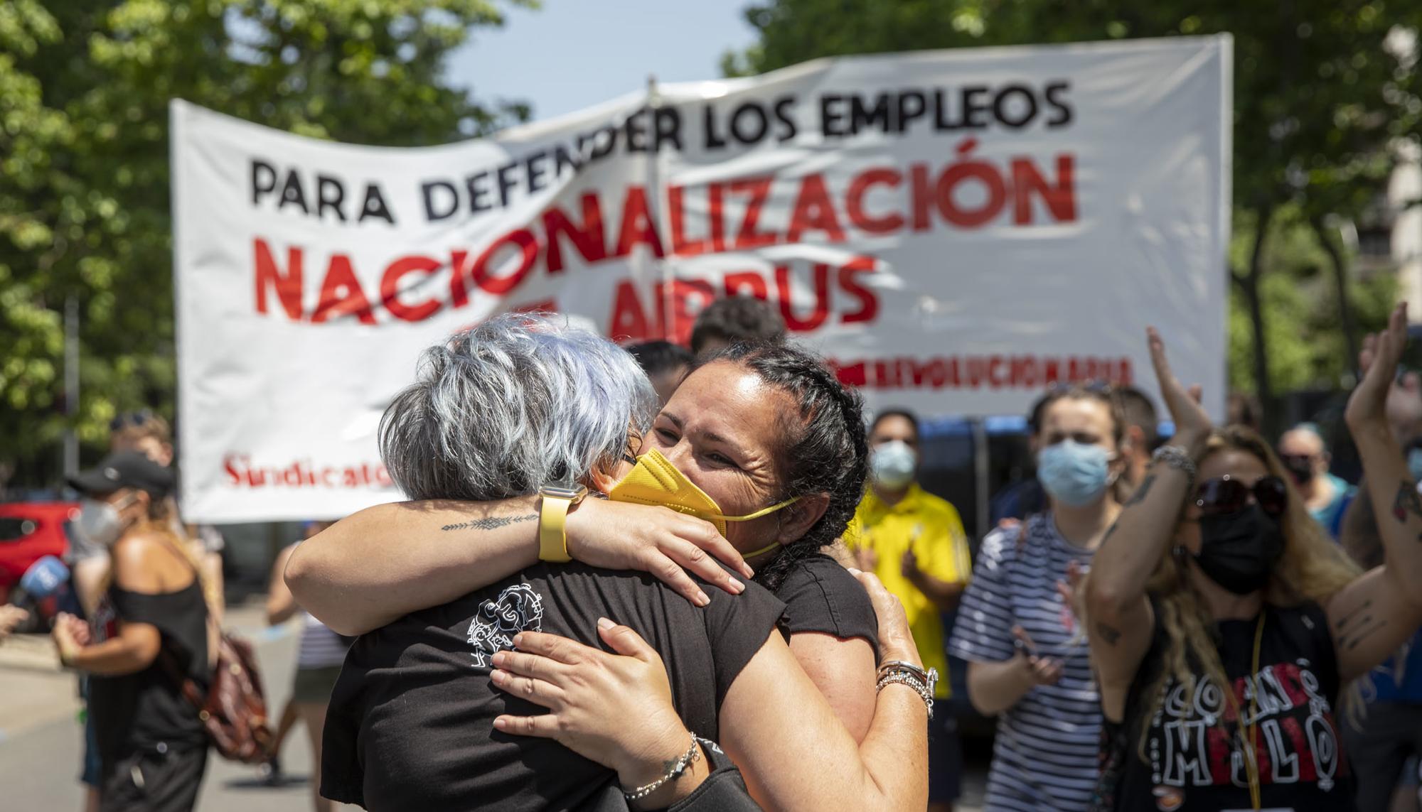 Marcha Airbus Puerto Real Ministerio Industria - 4