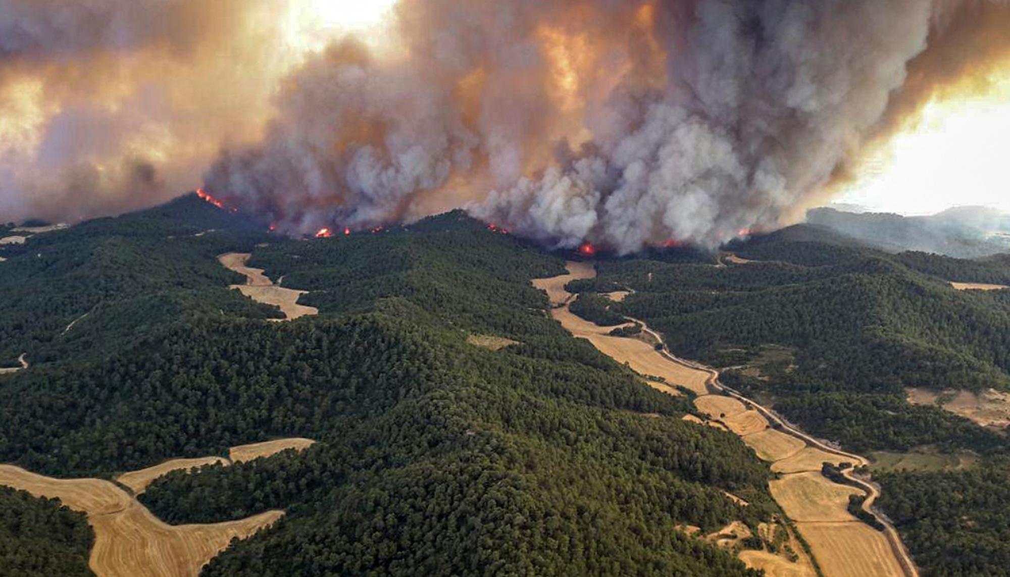 Incendio Aragón