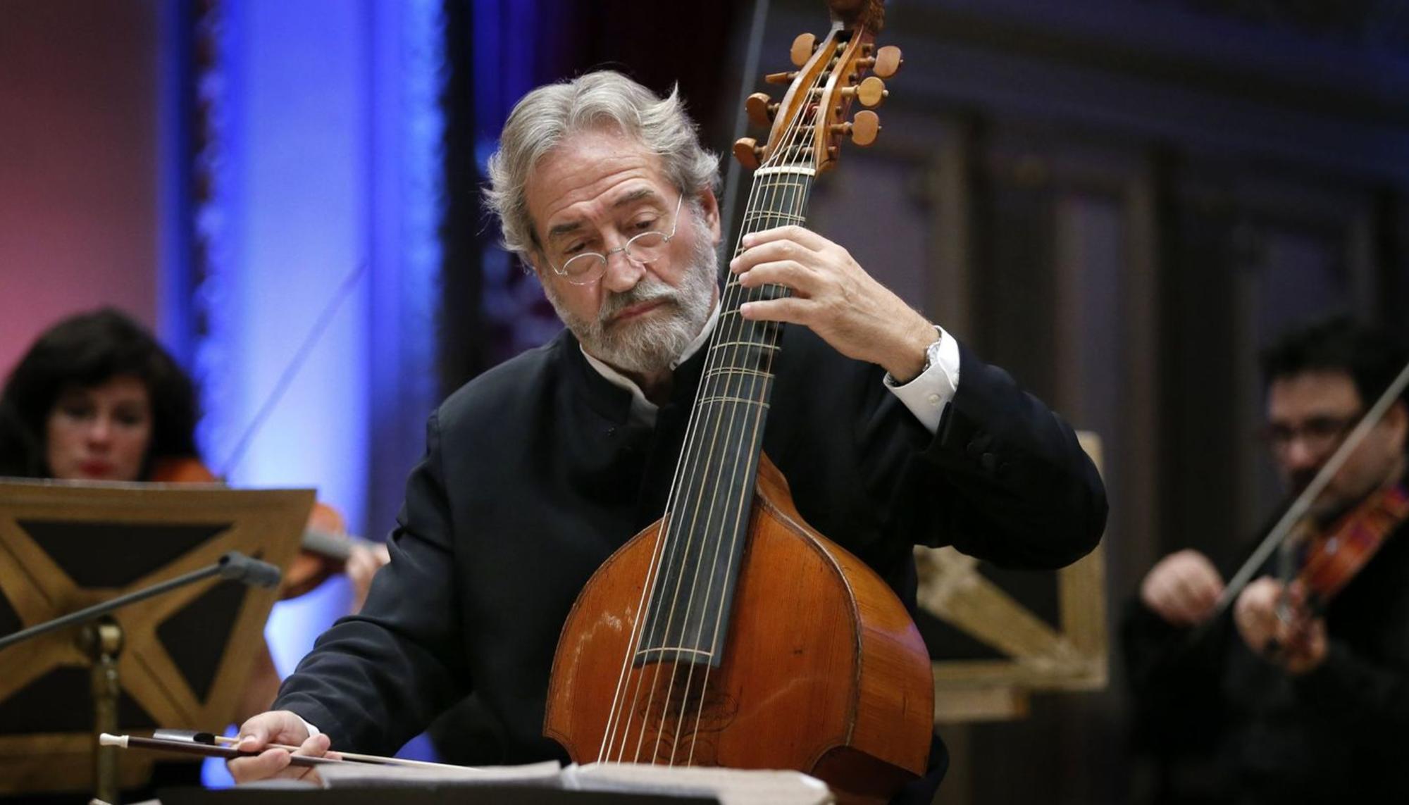 El músico catalán Jordi Savall