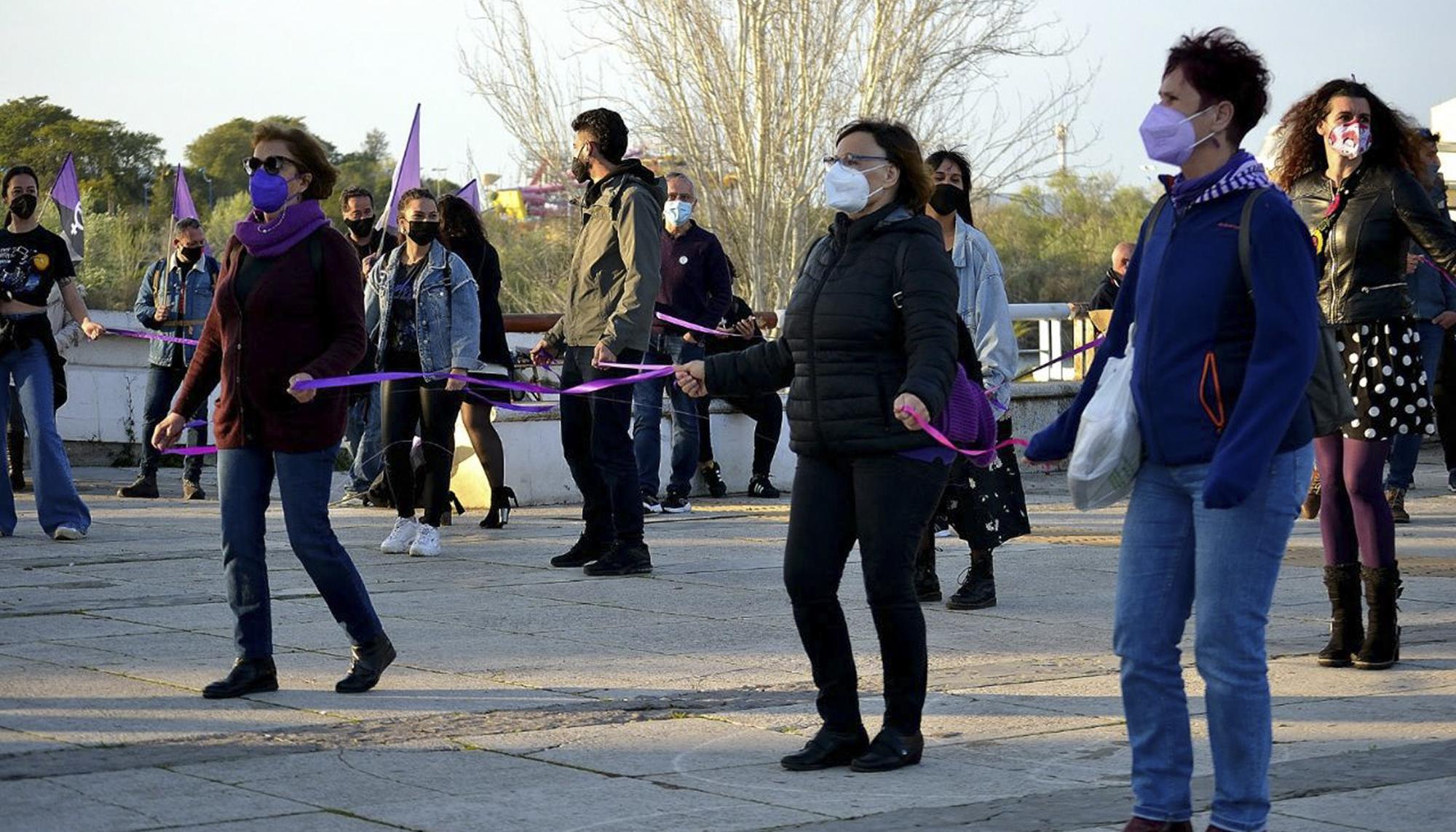 Manifestaciones y concentraciones en Andalucía por motivo del 8M - 24