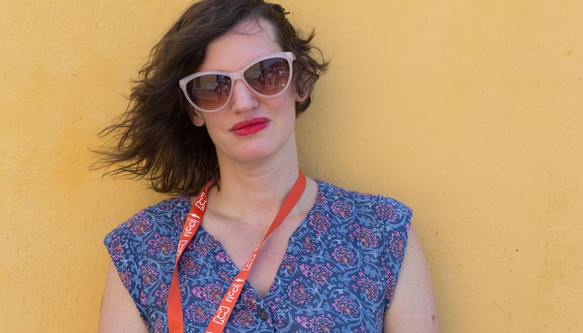 La directora colombiana Clare Weiskopf