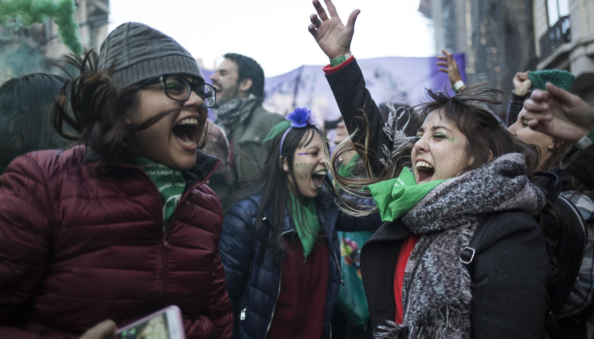 Argentina Votación Congreso Aborto 