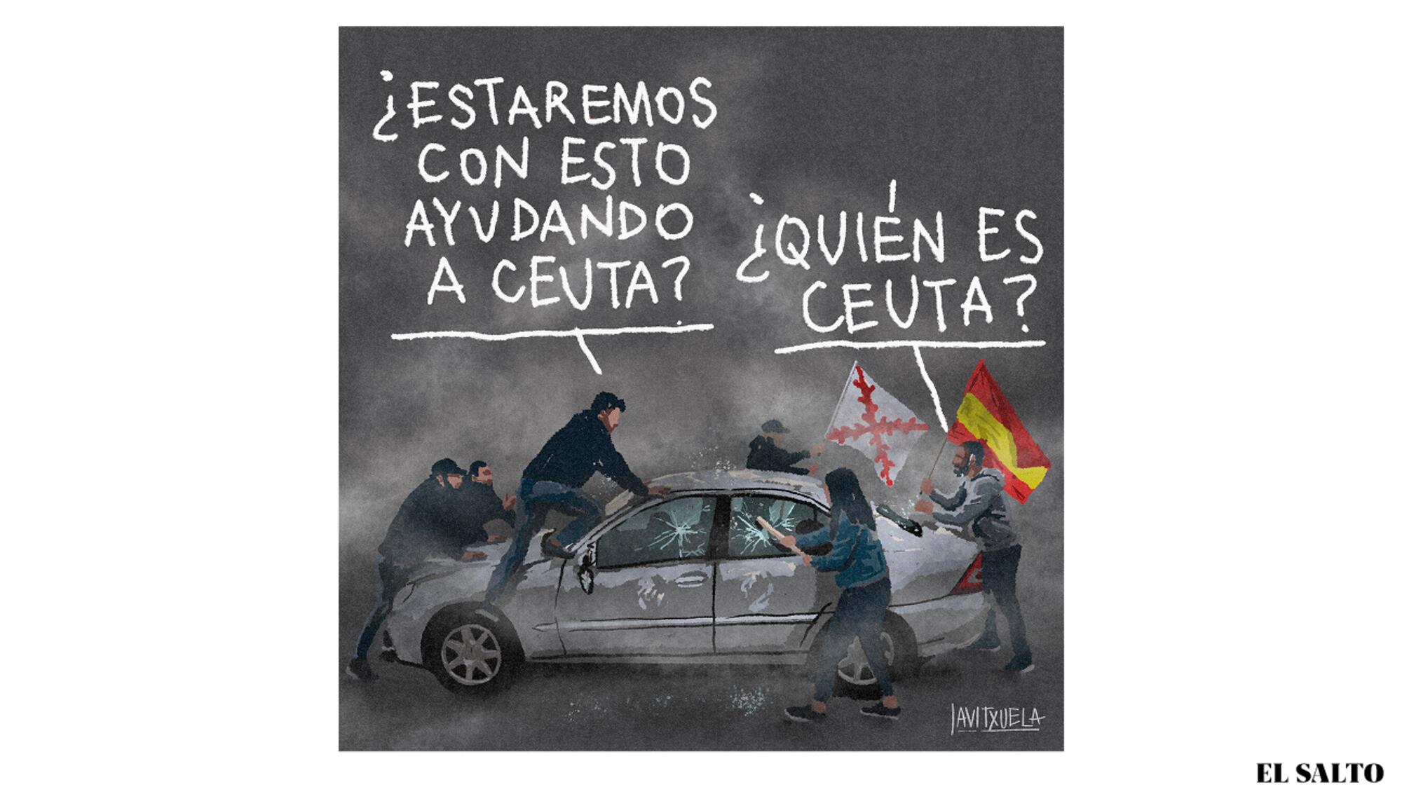 Los caballas y los canallas, por javitxuela