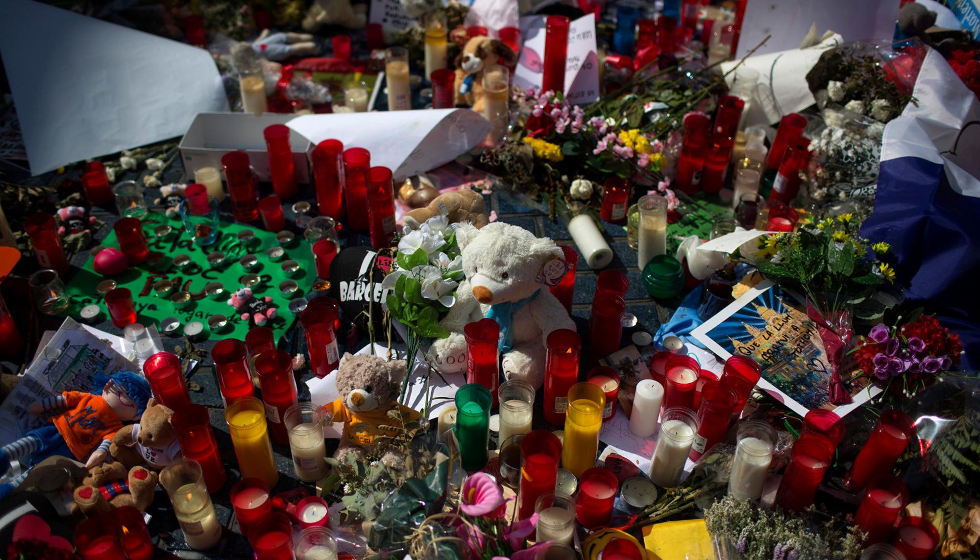 Foto de las Ramblas de Barcelona, tras atentado 17 agosto