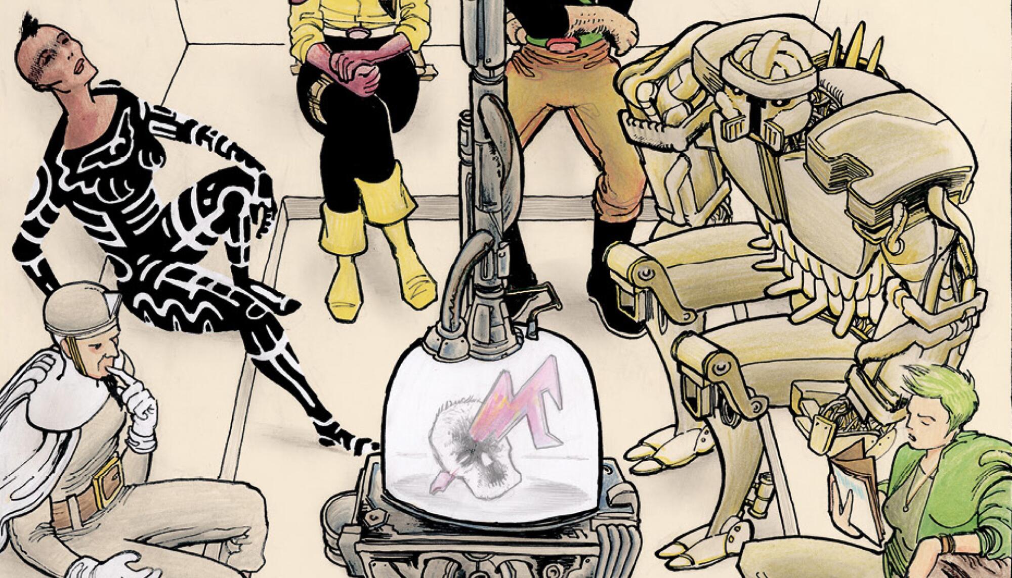 Viñeta del cómic ‘COPRA’ de Miche Fiffe