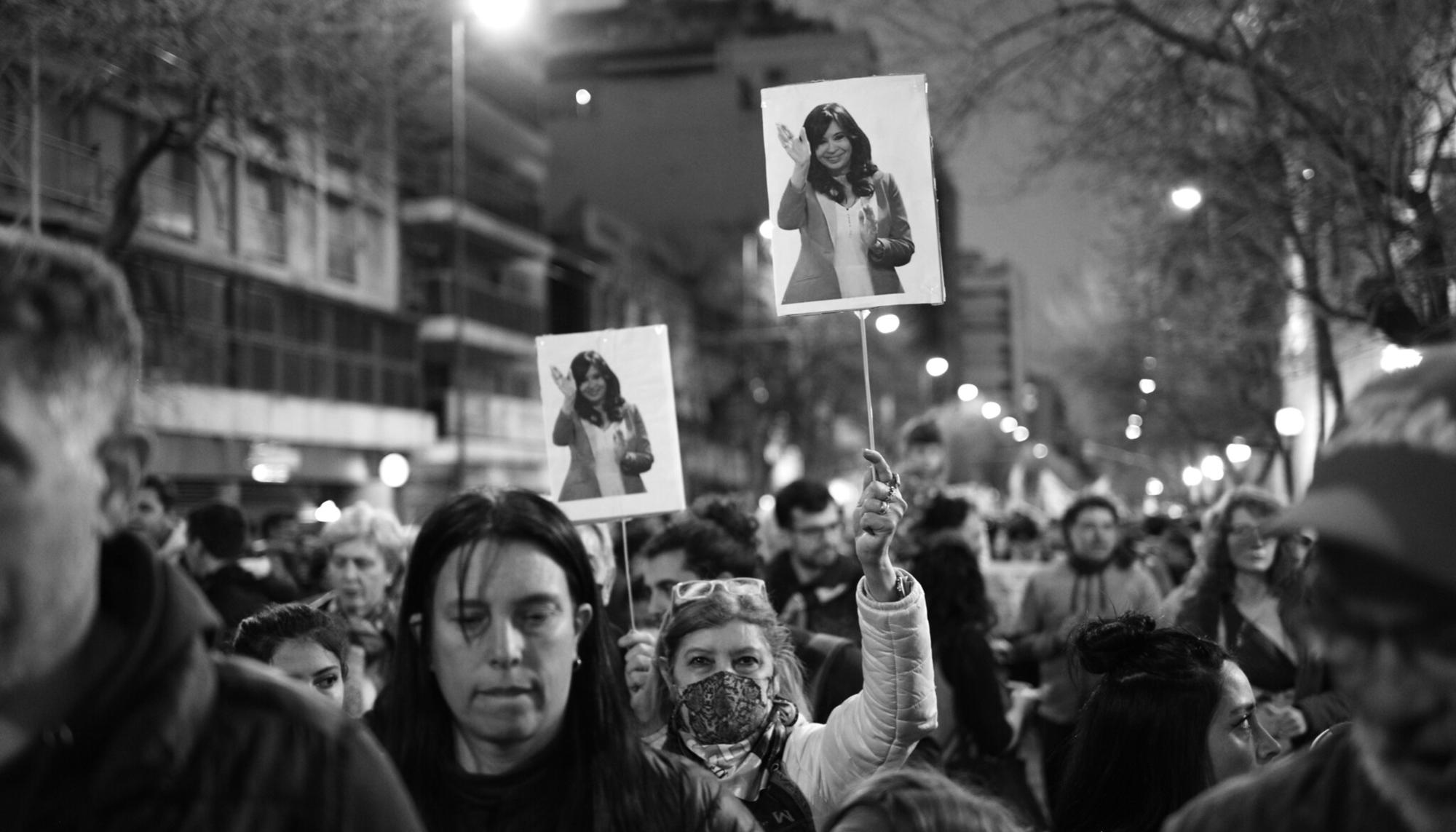 Marcha de apoyo a Cristina Fernández de Kirchner