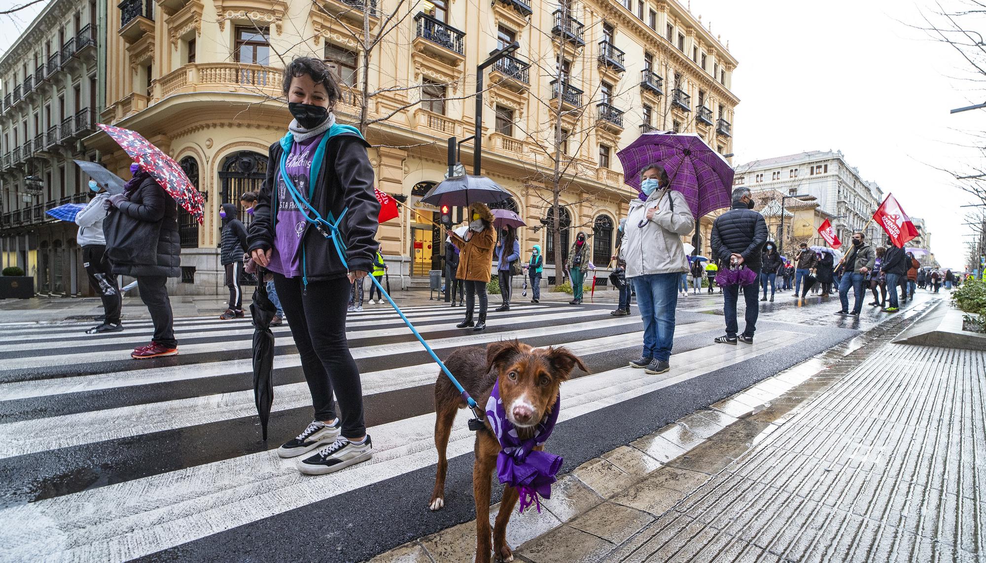 Manifestaciones y concentraciones en Andalucía por motivo del 8M - 7