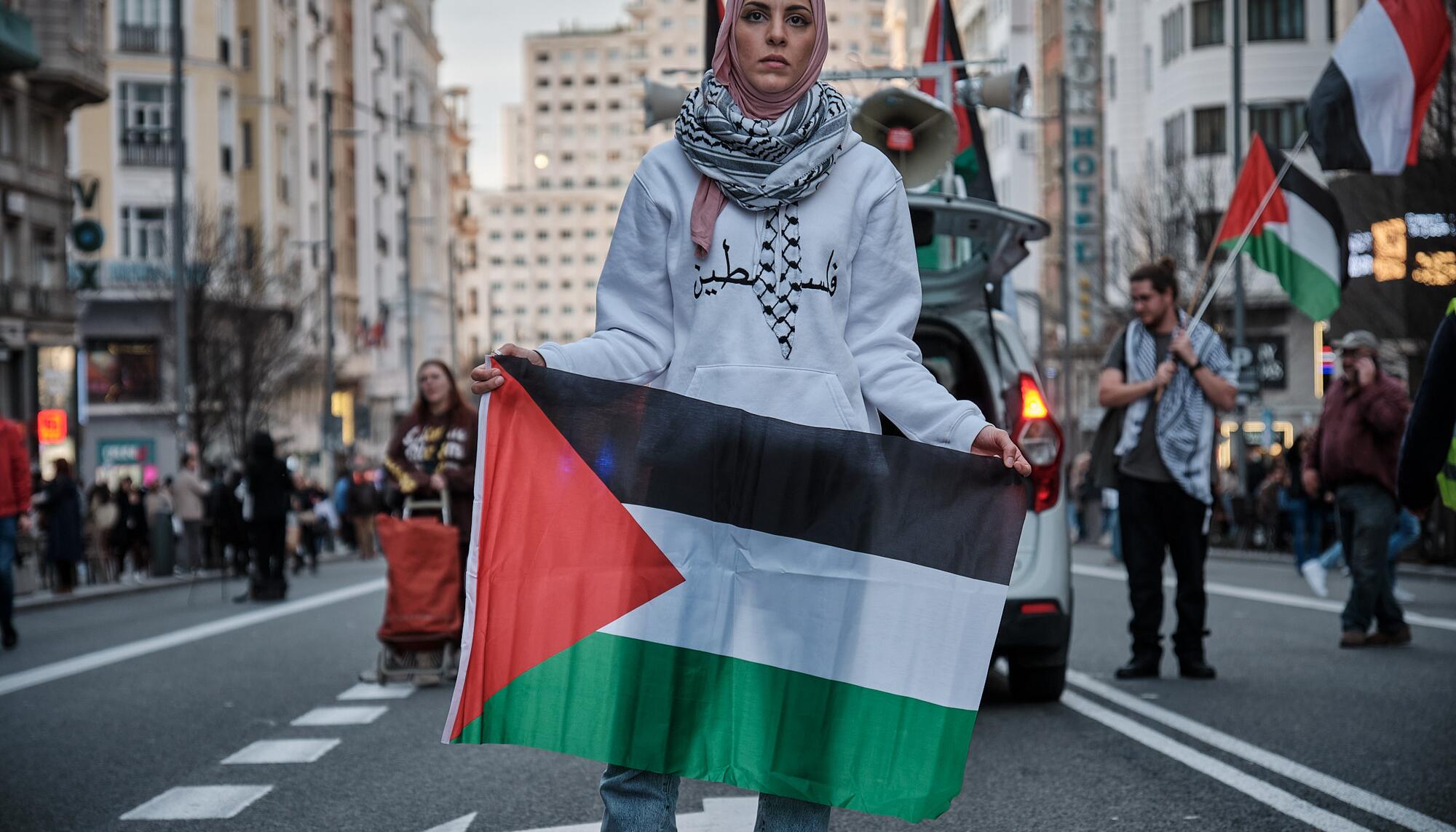 Marcha Madrid Palestina 27 - 11