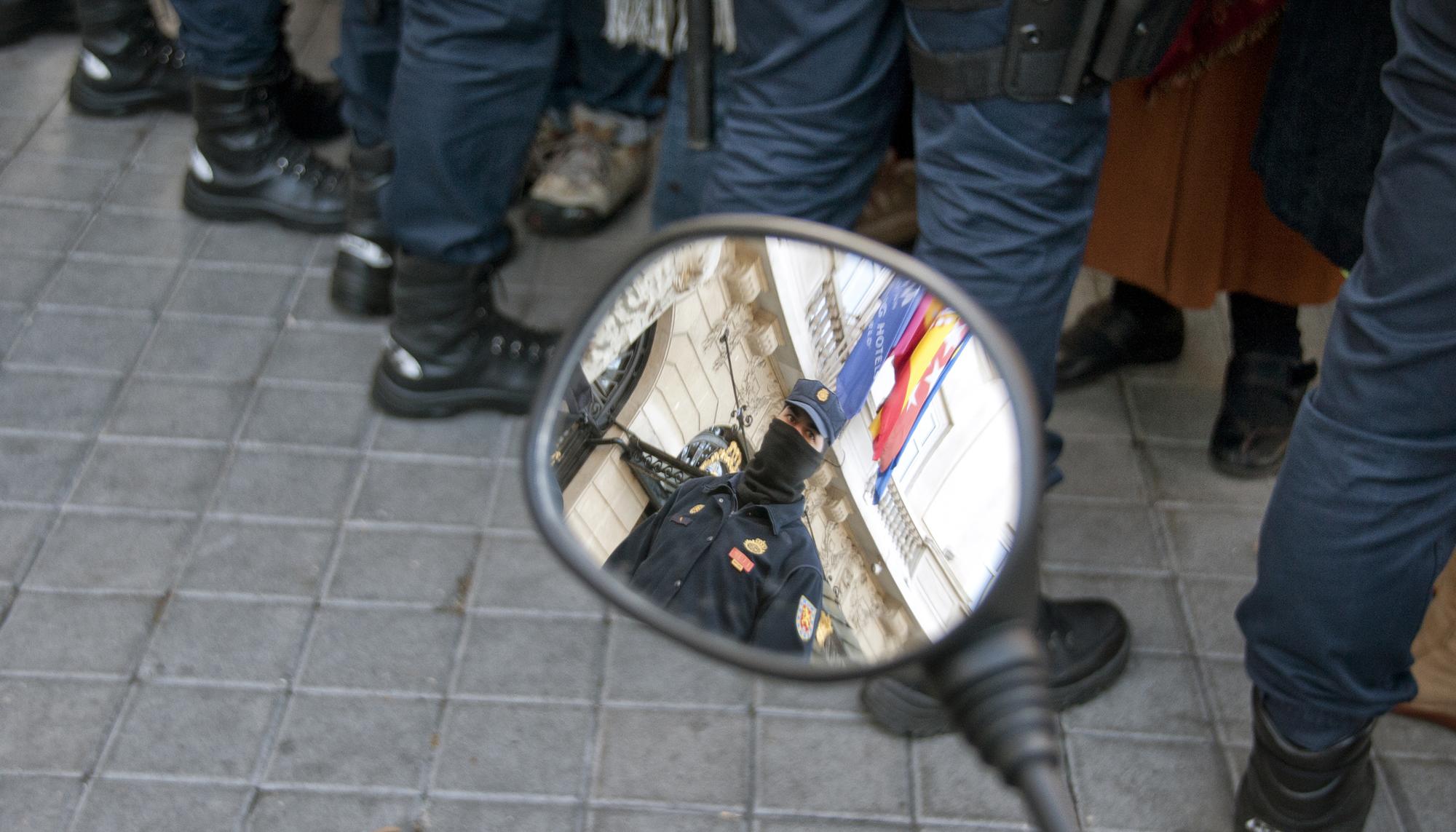 Antidisturbios policia nacional