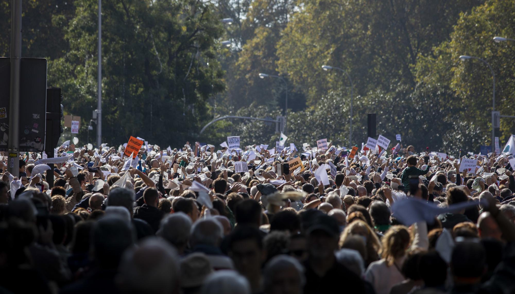 Manifestación por la Sanidad Pública en Madrid - 5