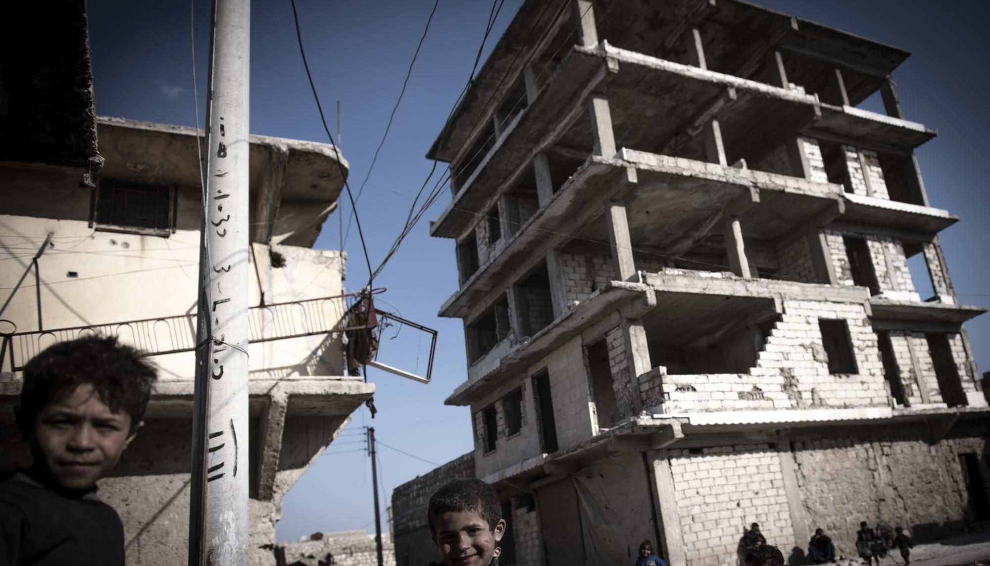 Refugiados del terremoto en Siria - 5