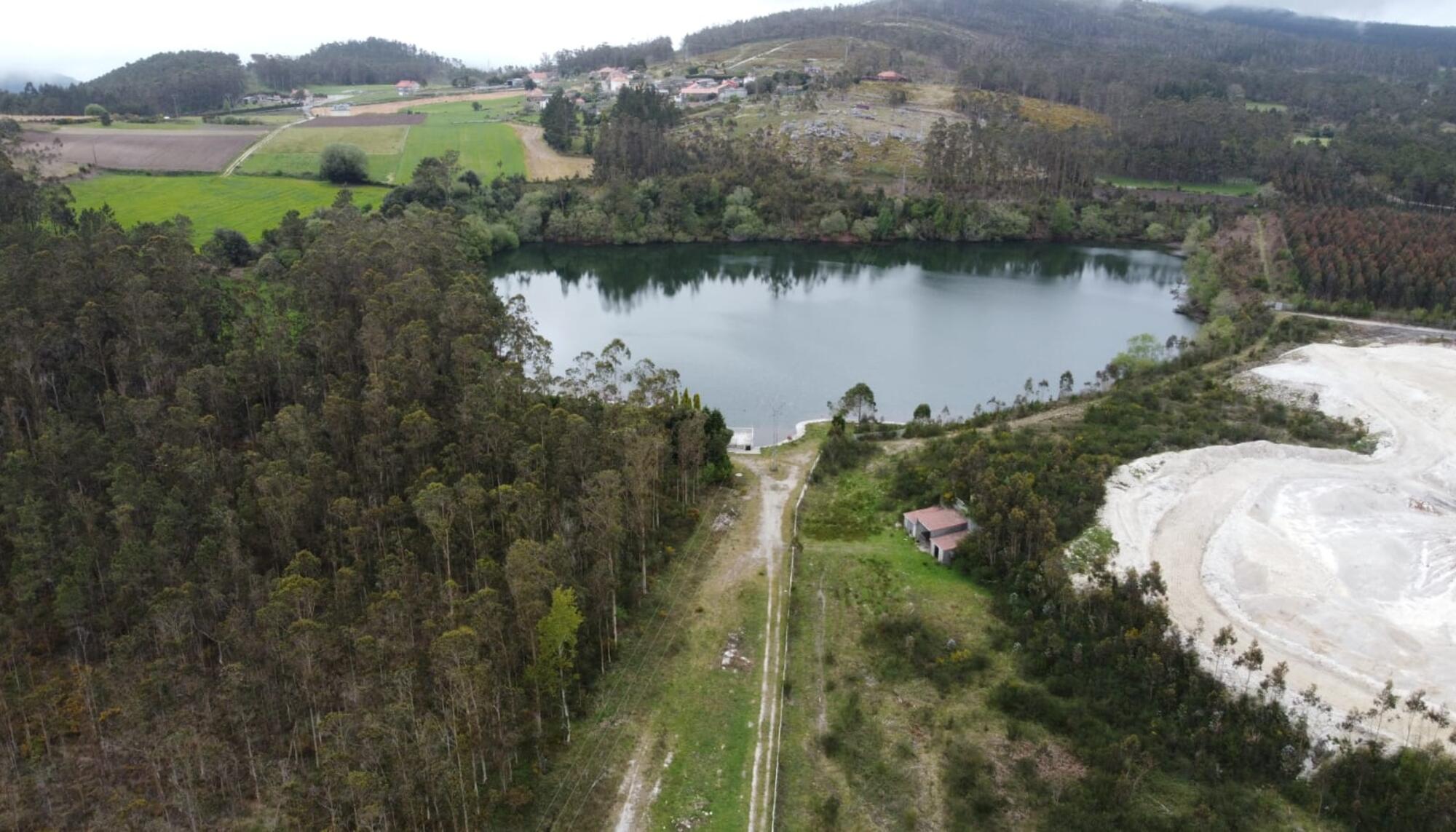Lagoa da Mina en Coéns 