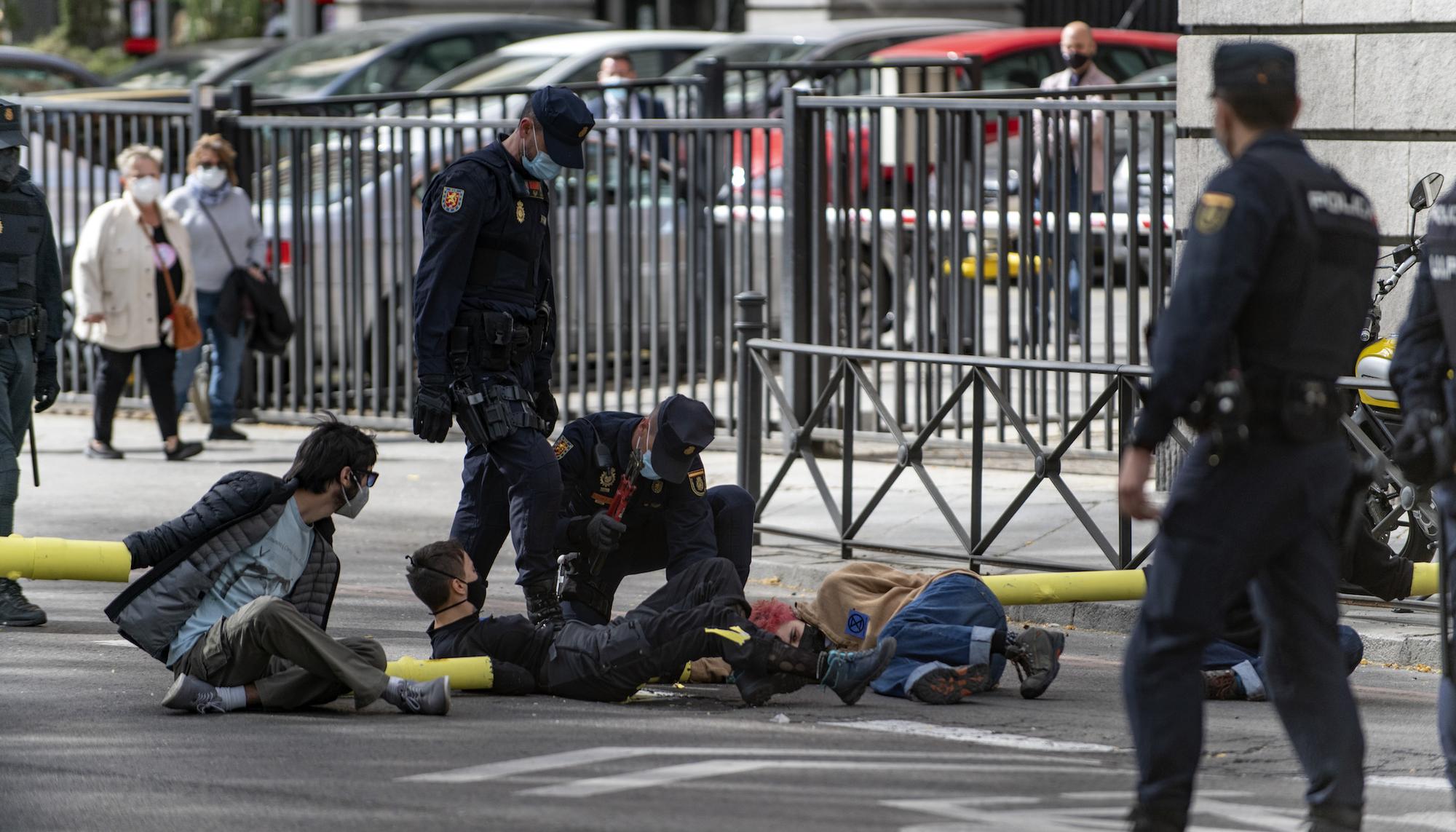 Asamblea por el clima, la protesta en imagenes - 23