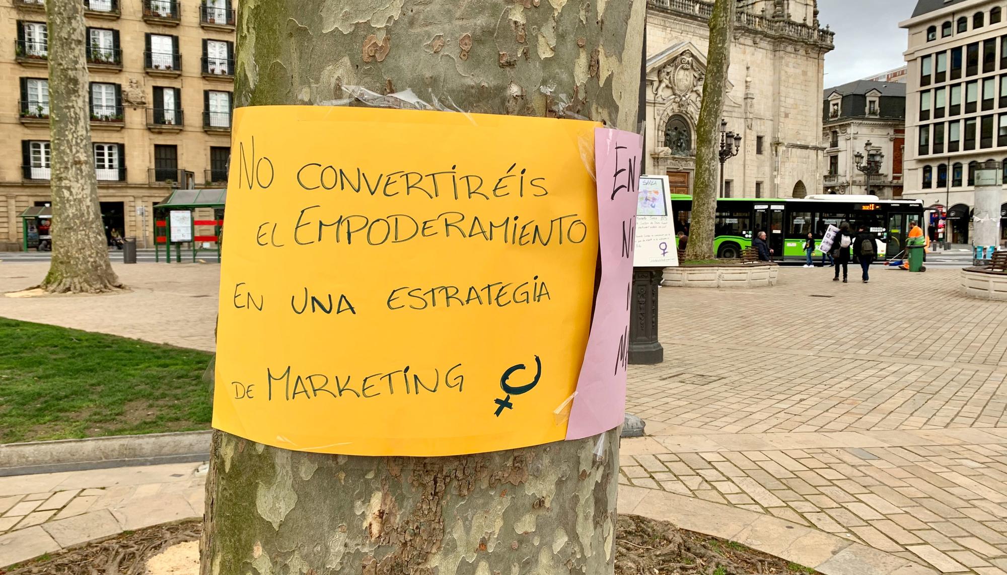 Pancarta feminista
