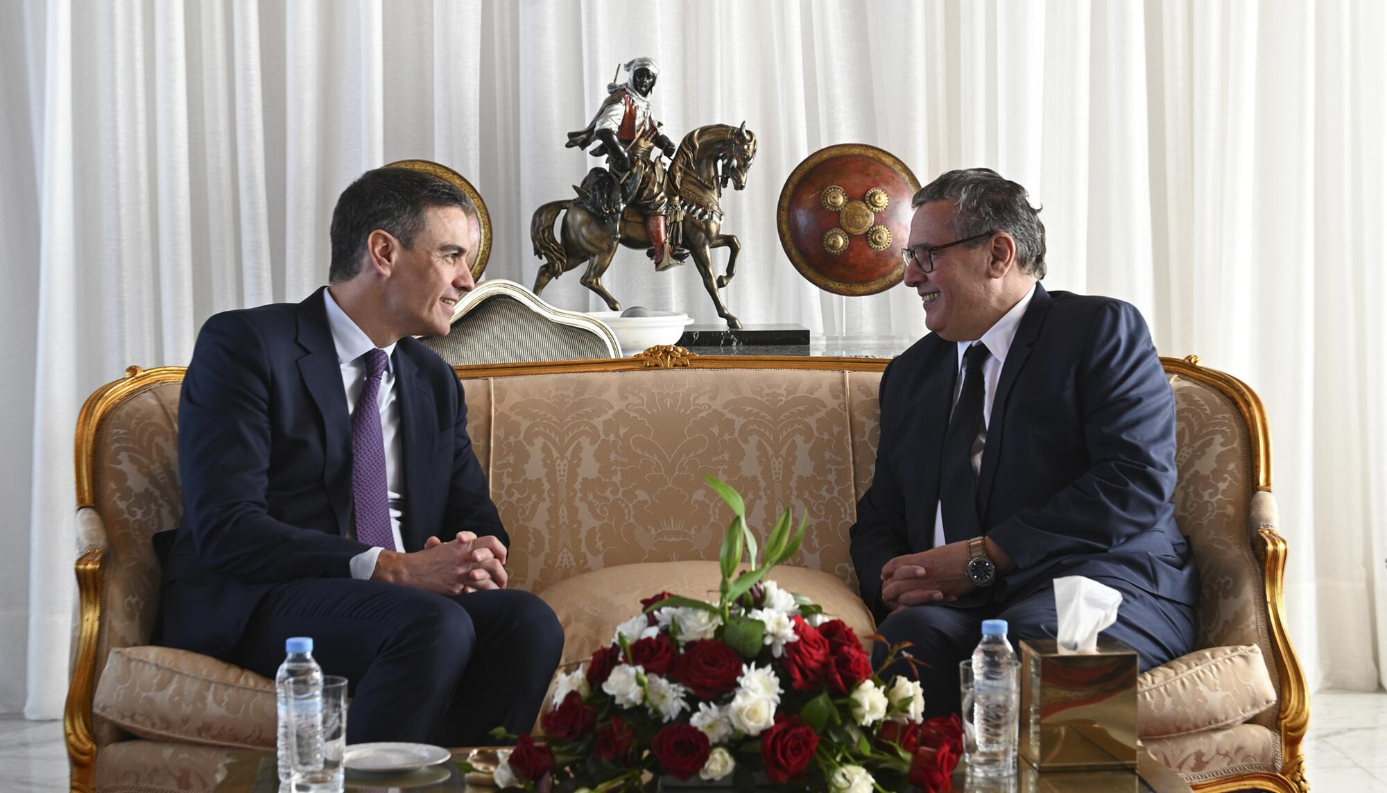 Pedro Sánchez y Mohamed VI - 1
