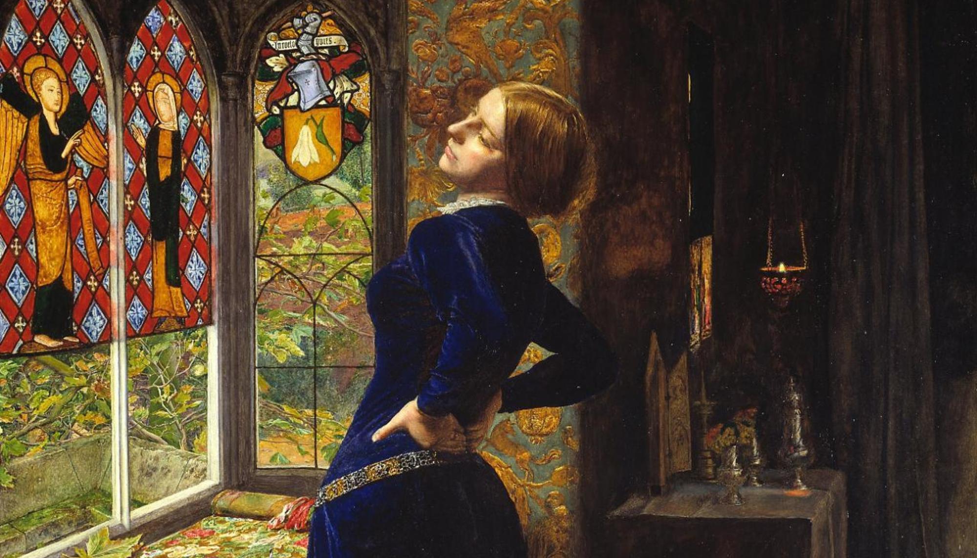 John Everett Millais, "Mariana"