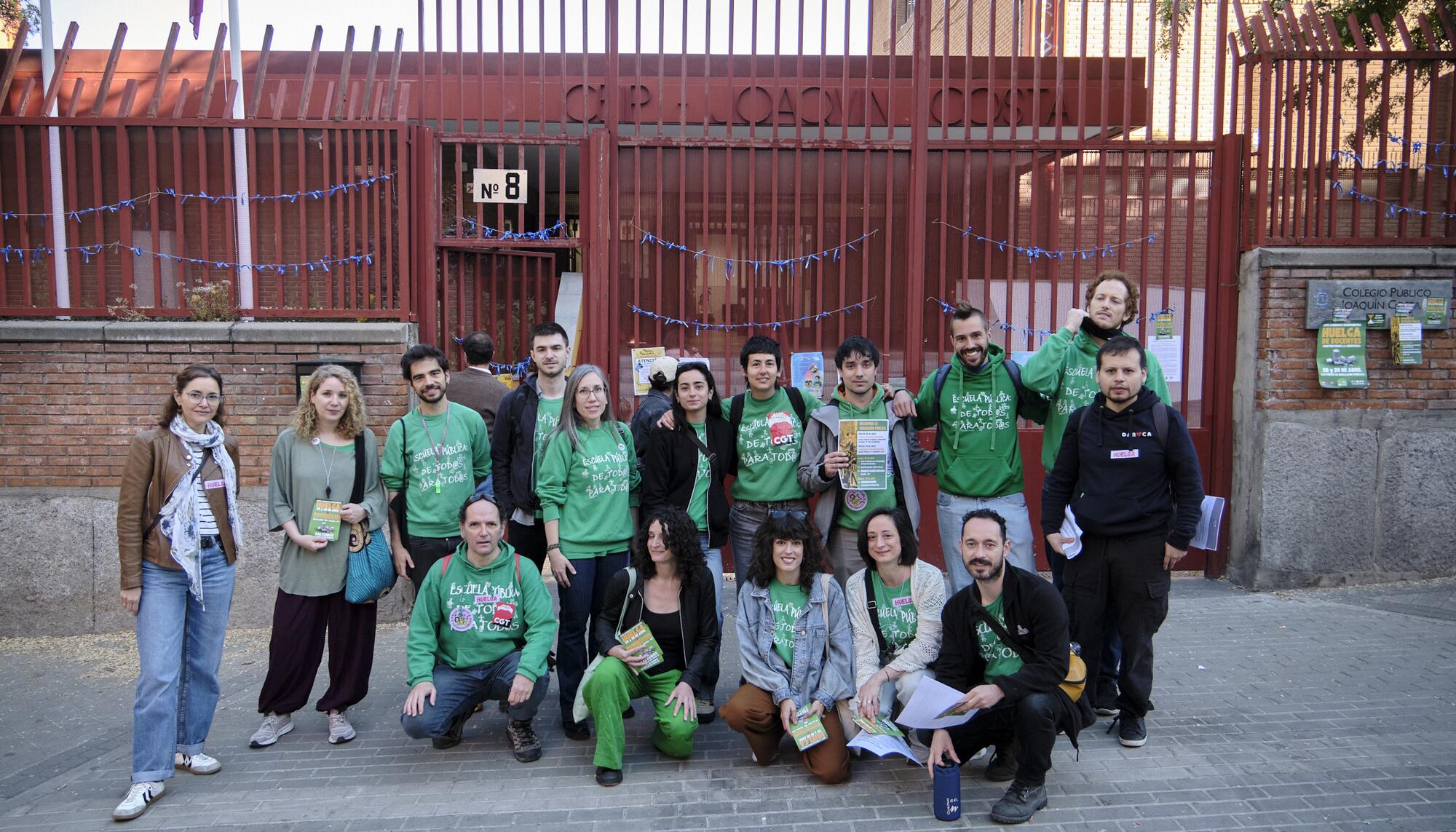 Piquete educación CEIP - 1