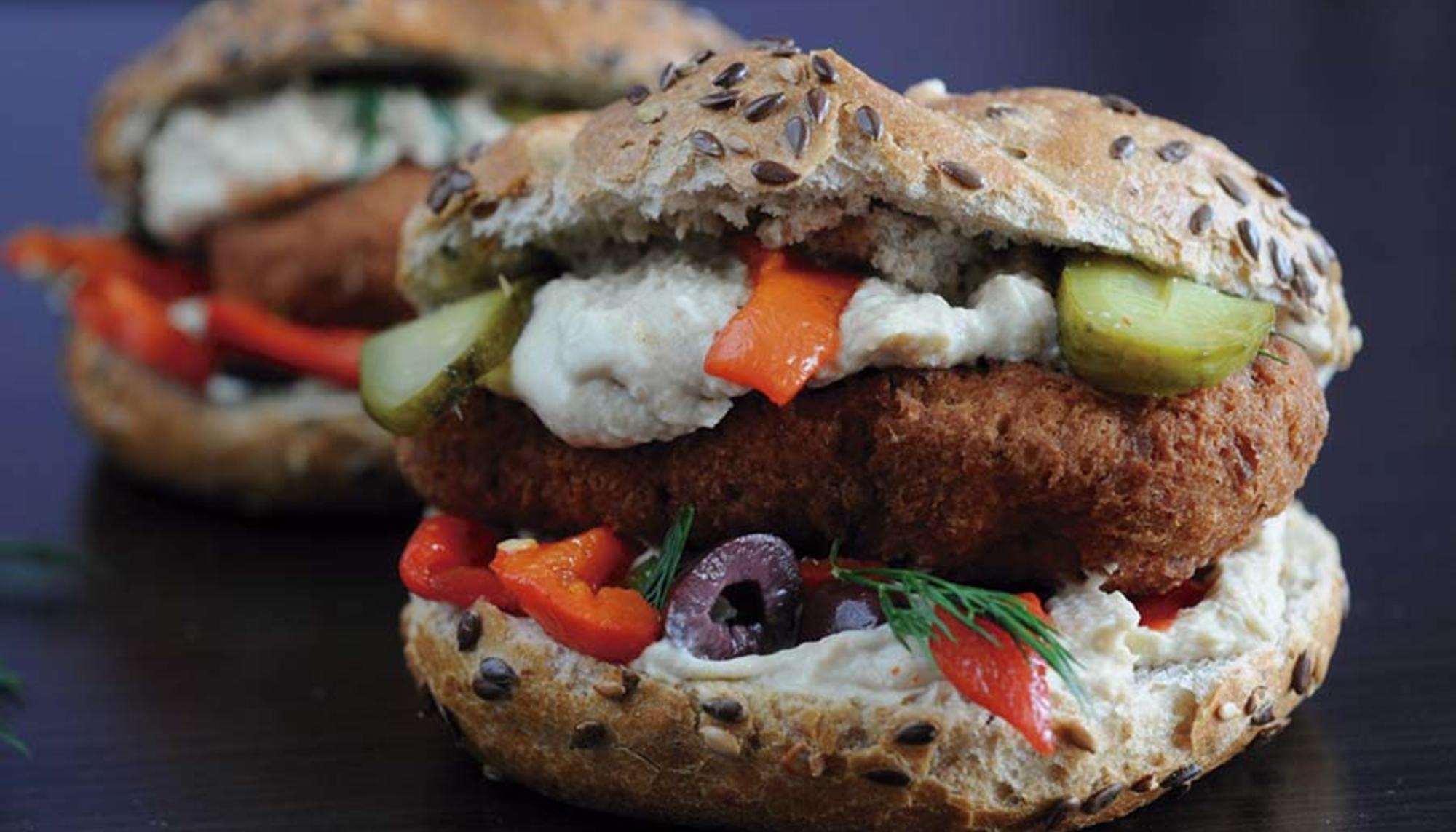 Hamburguesas veganas