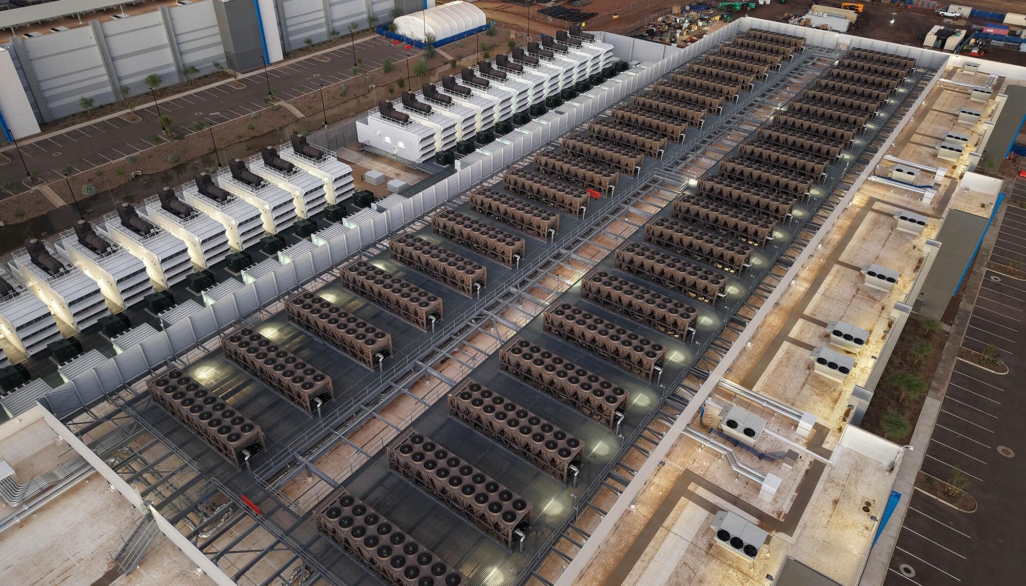 Centro de datos refrigeración