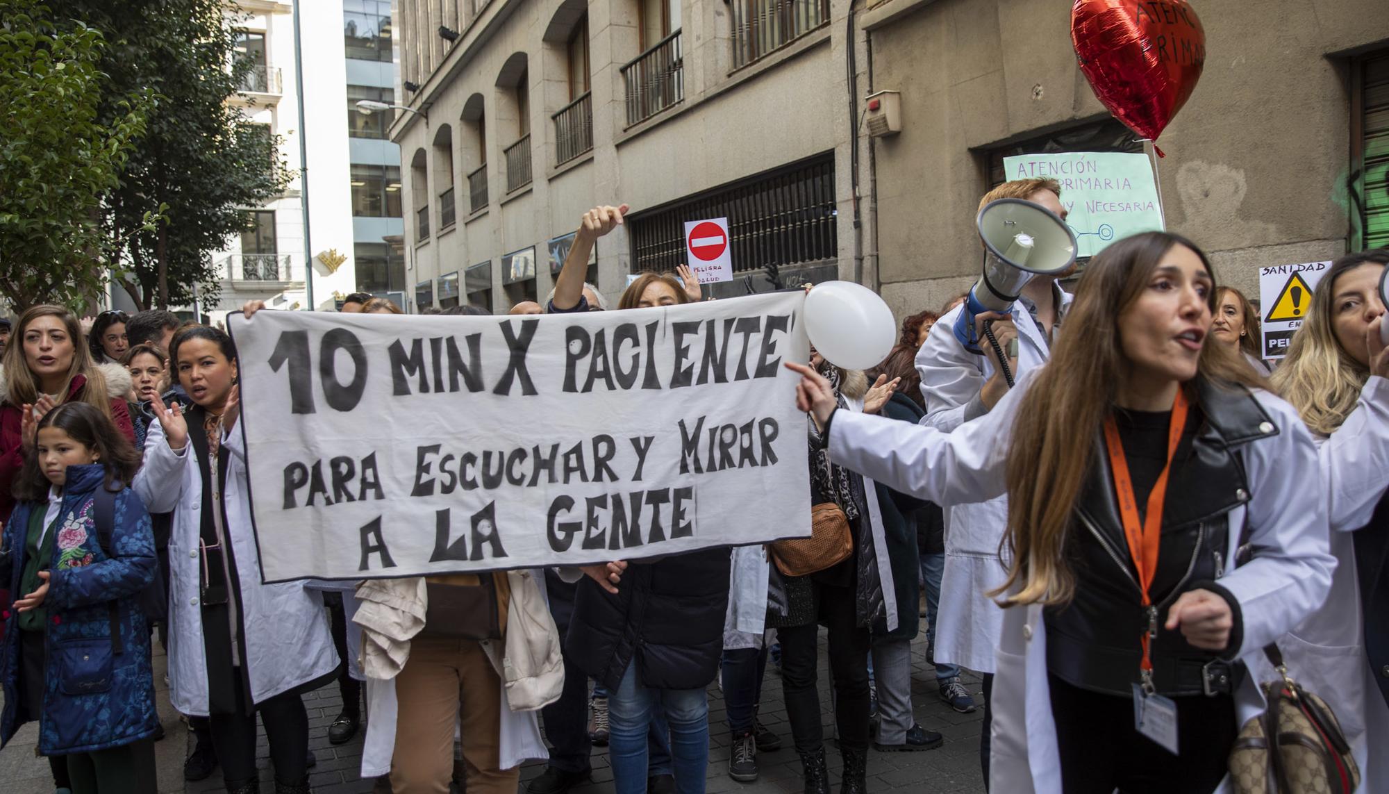 Manifestación huelga médicos primaria - 9