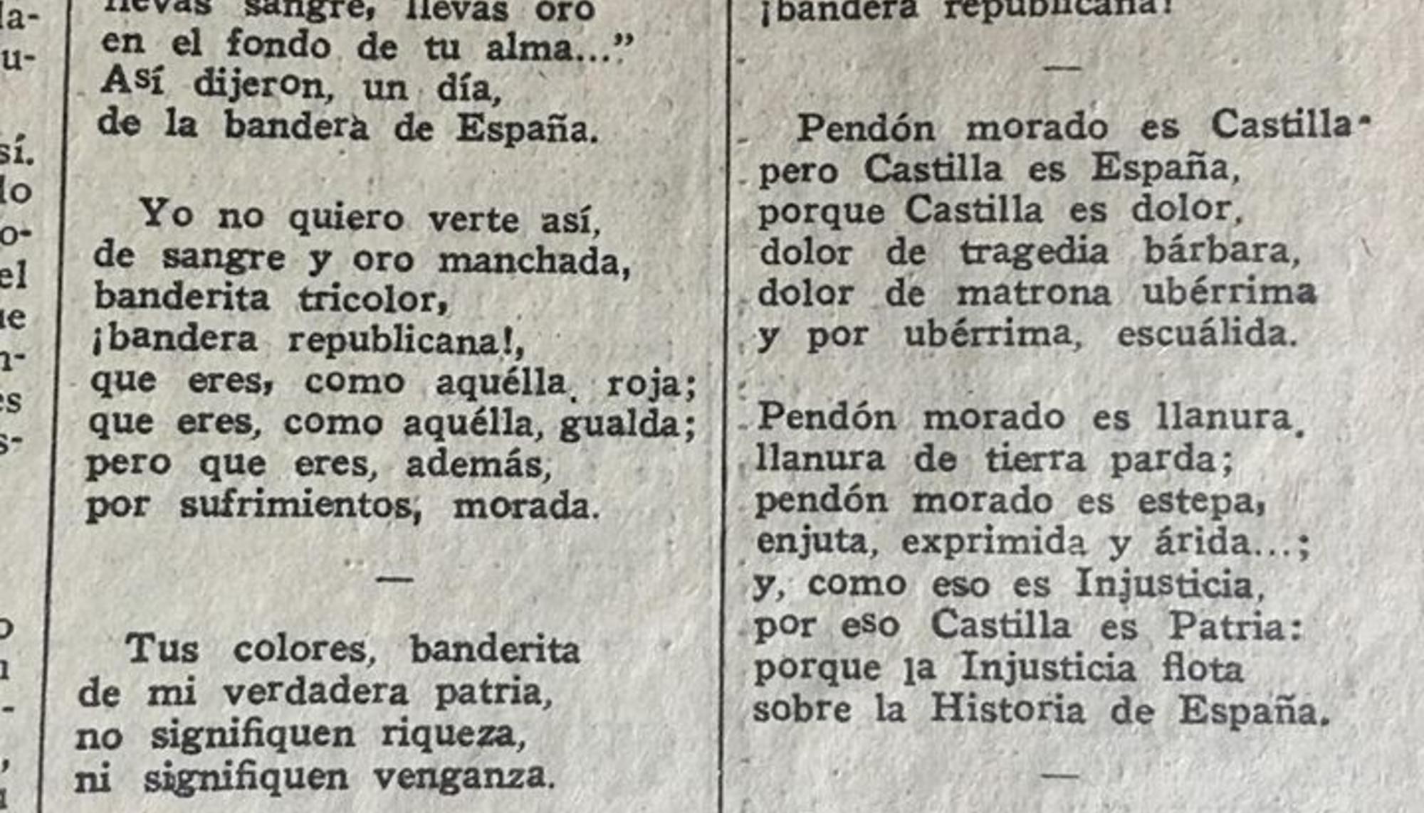 La canción del día, sección posiblemente de Luis Tapia en el semanario La Calle