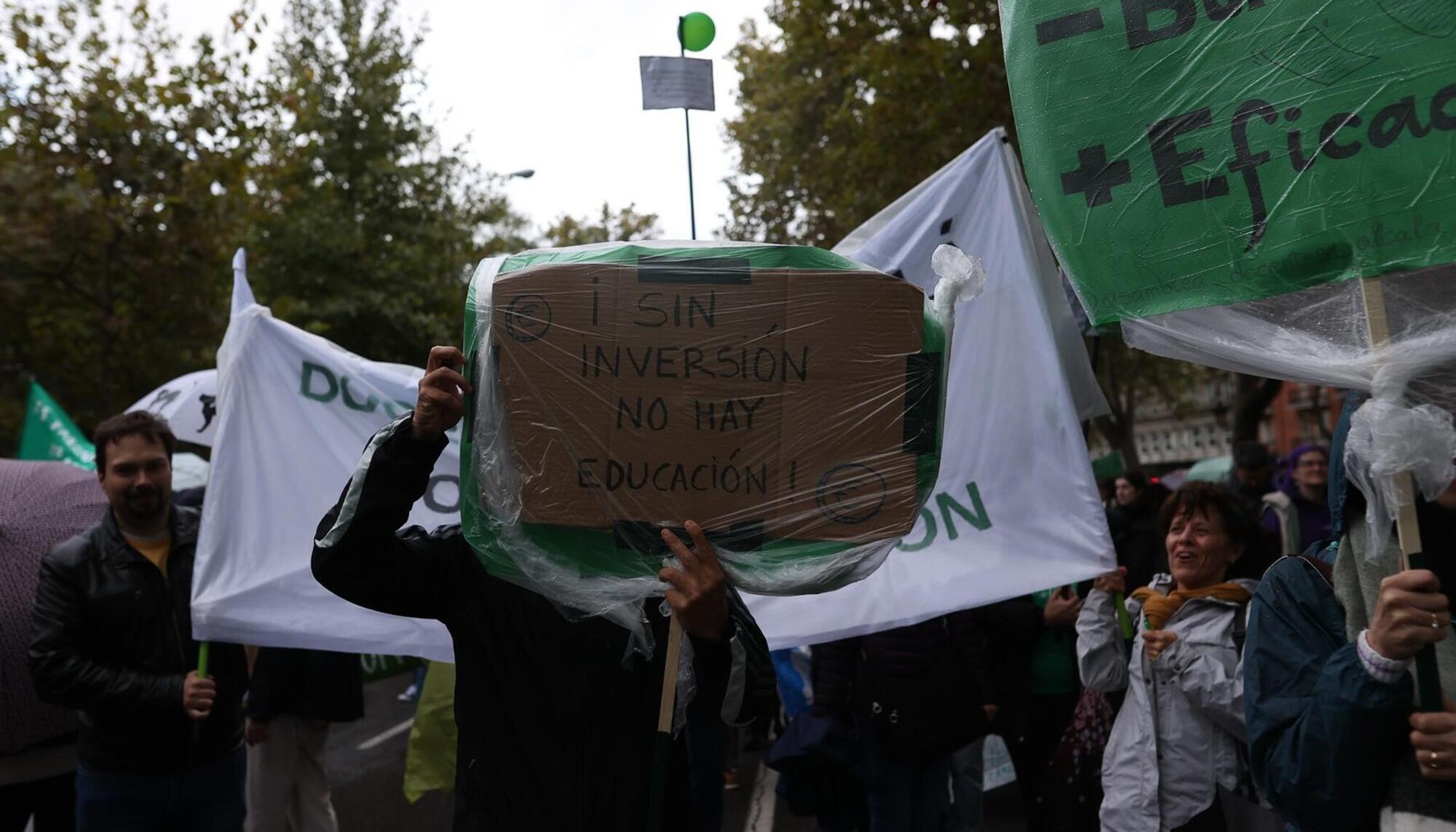 Manifestación Educación publica Madrid