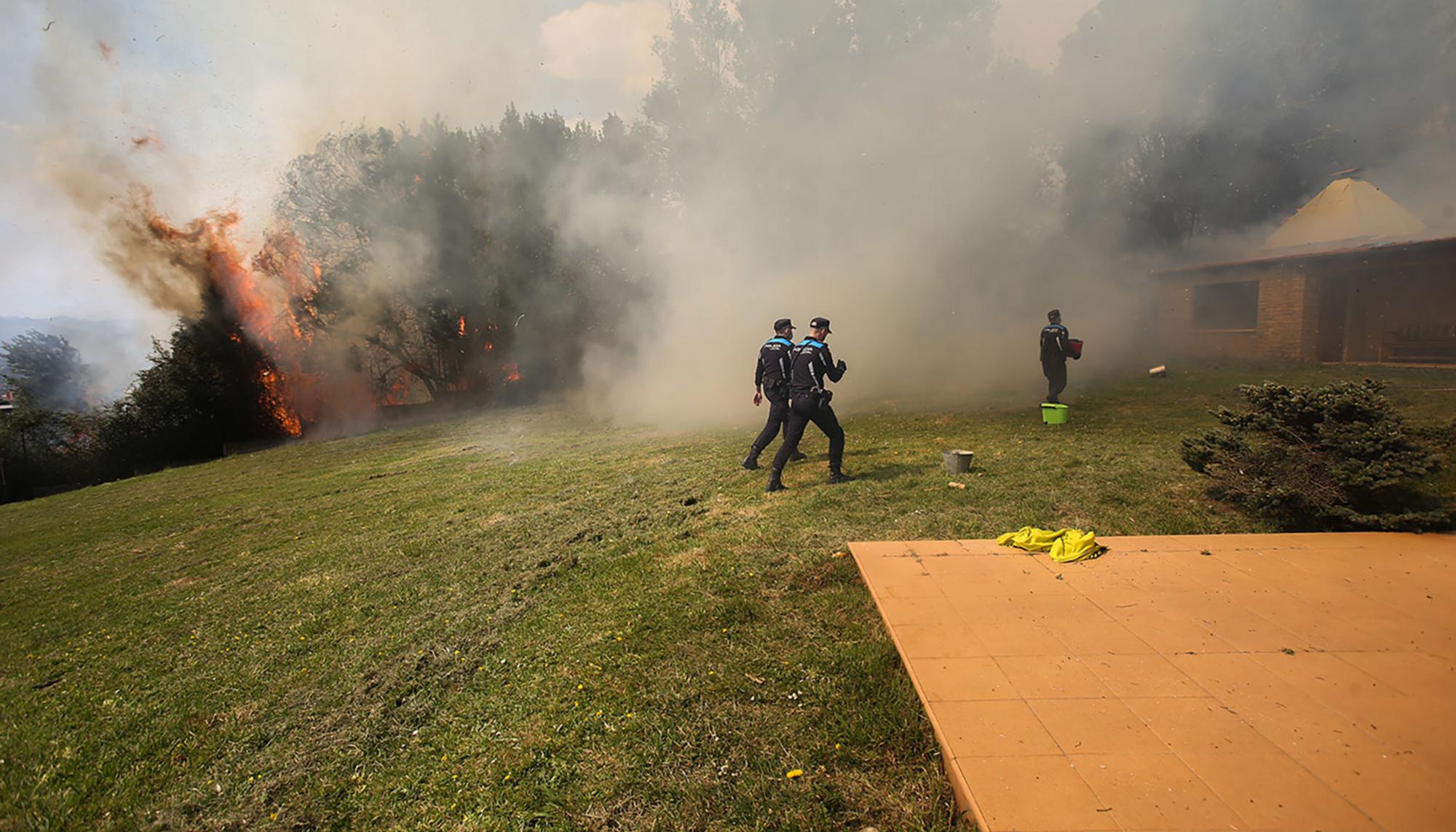 Incendio Oviedo El Naranco - 9