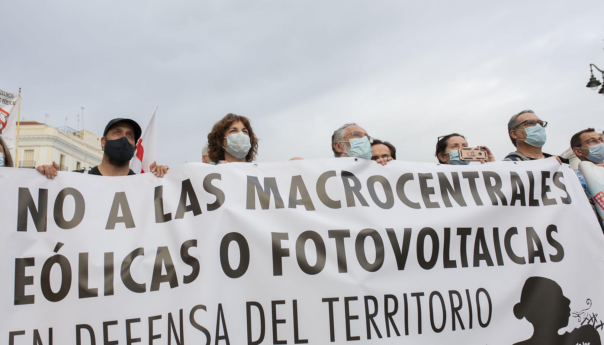 Manifestación Alianza Energía y Territorio - 11
