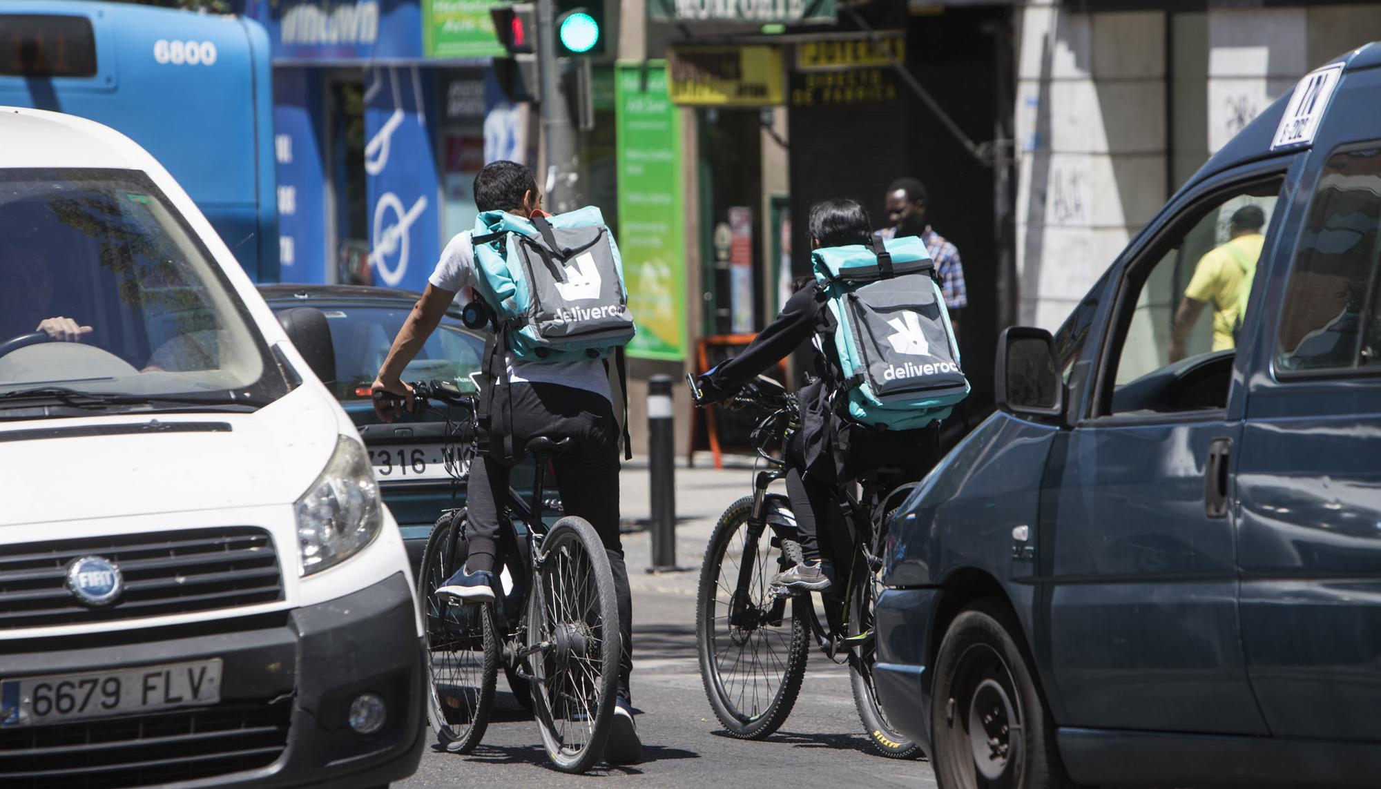 Deliveroo repartidores