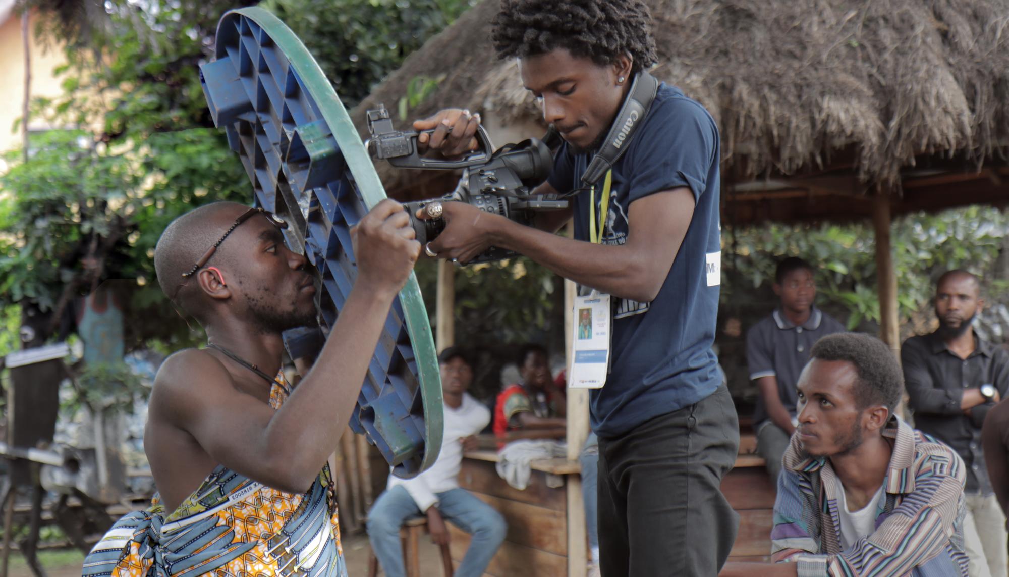 Taller afrofuturismo Festival Internacional cine Congo