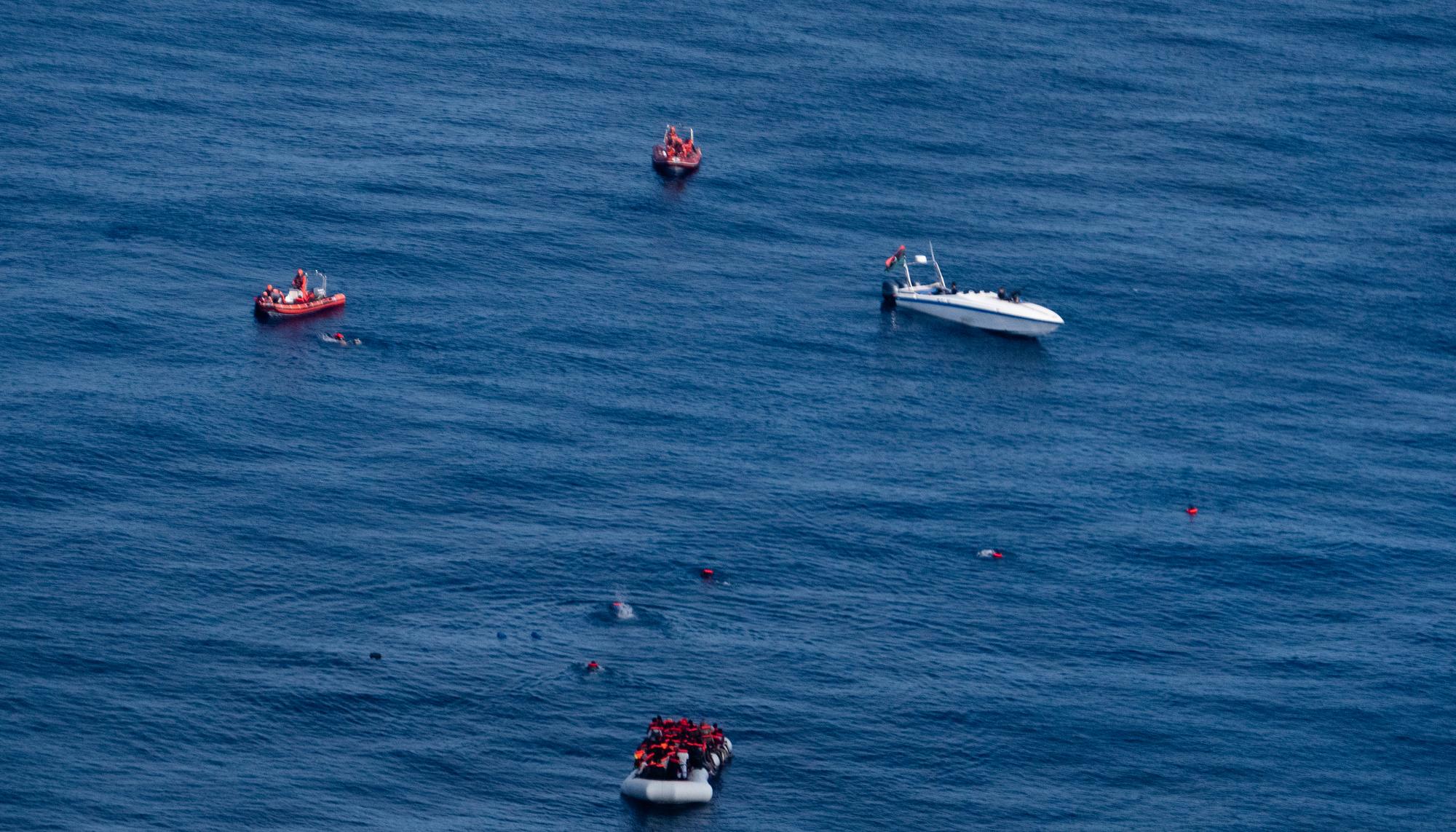 Operación de rescate mediterraneo
