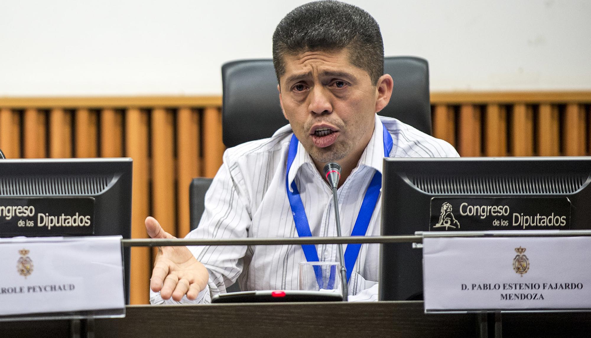 Pablo Fajardo. Abogado y activista ecuatoriano 