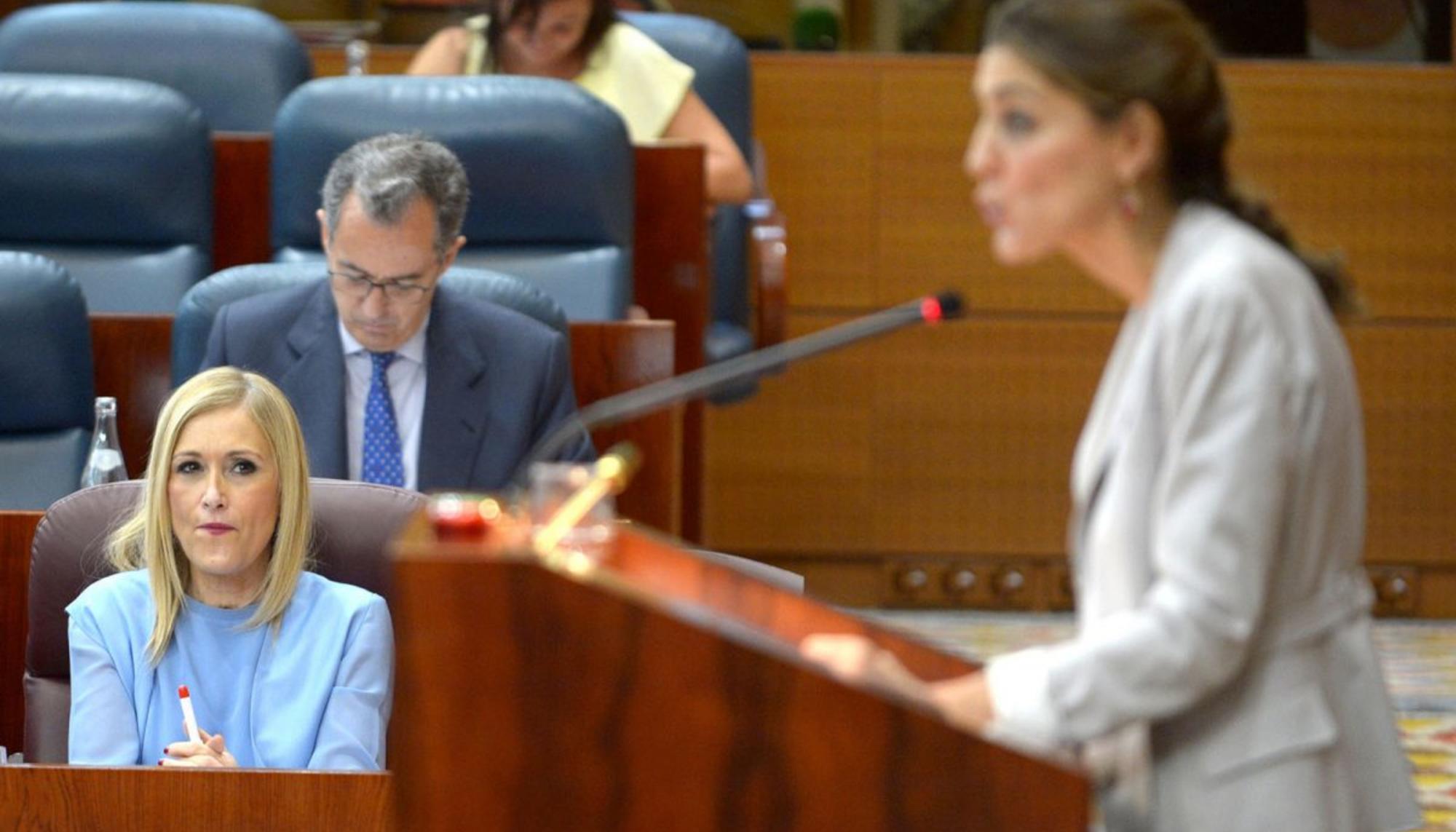 Asamblea de Madrid moción de censura