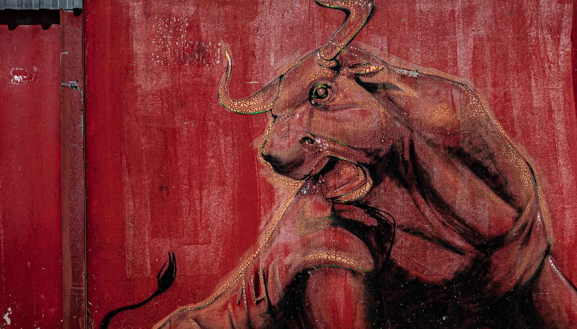san fermin mural