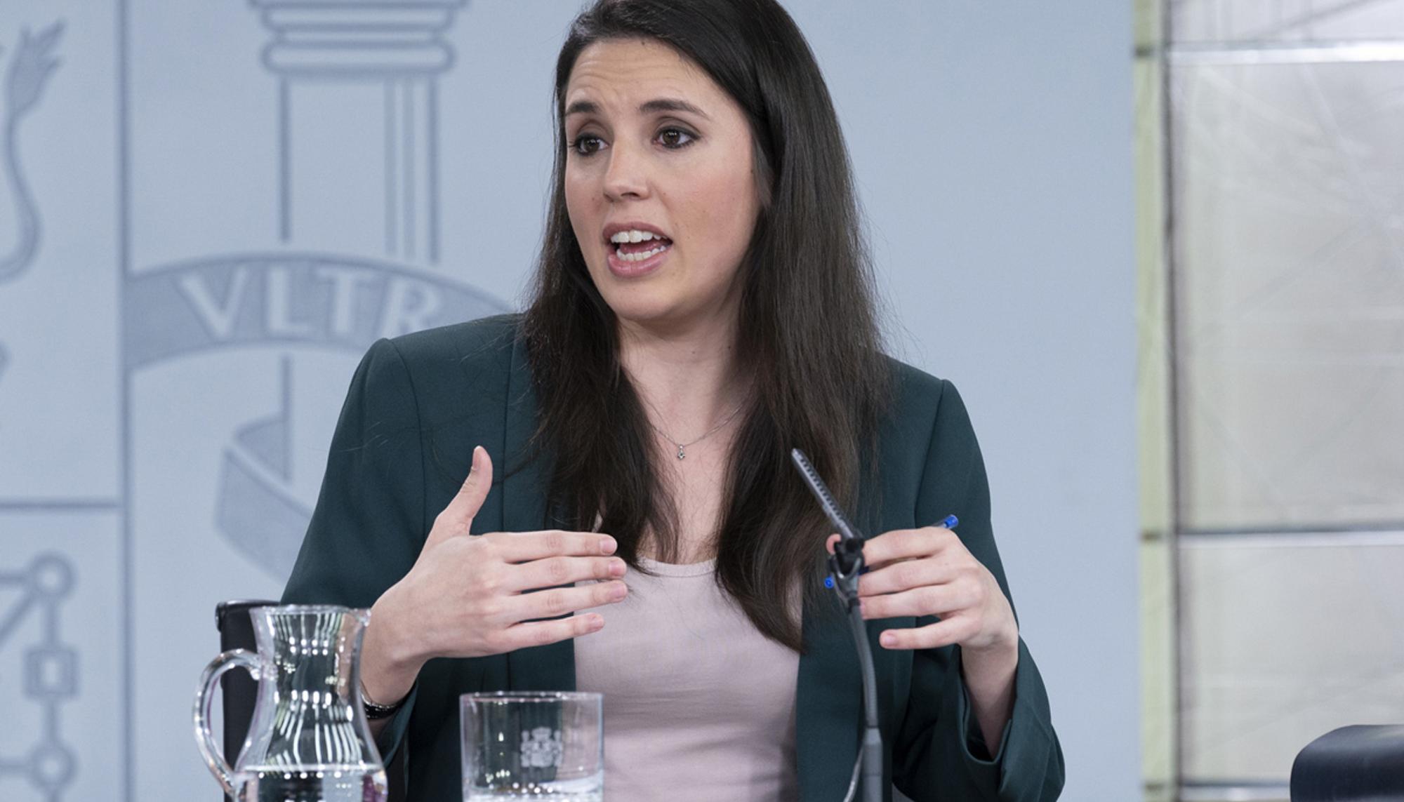 Irene Montero Consejo Ministros 