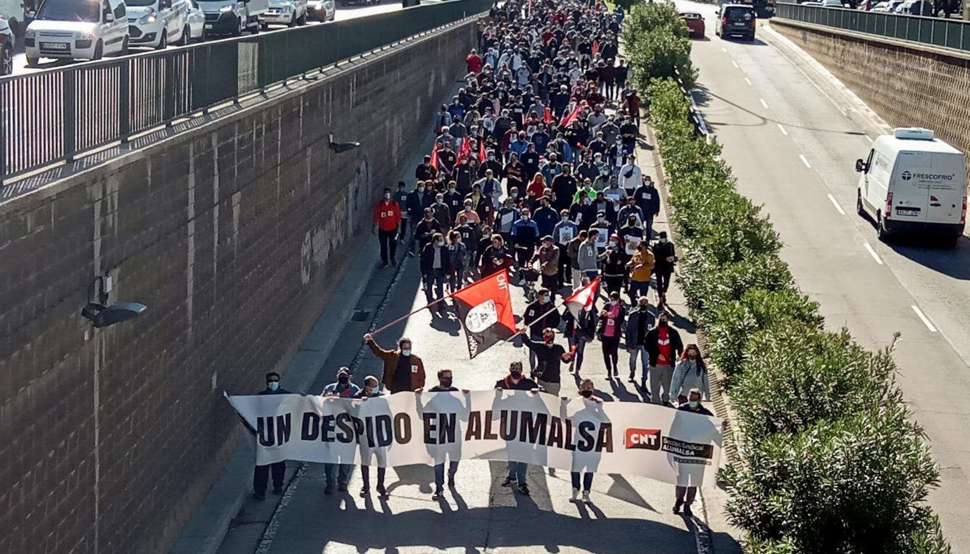 Alumalsa Zaragoza despidos