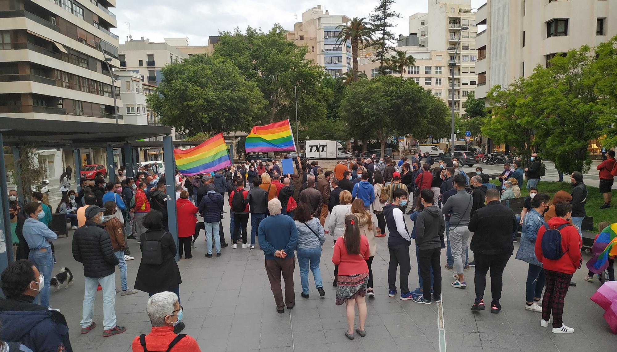 concentracion agresion homofoba alicante